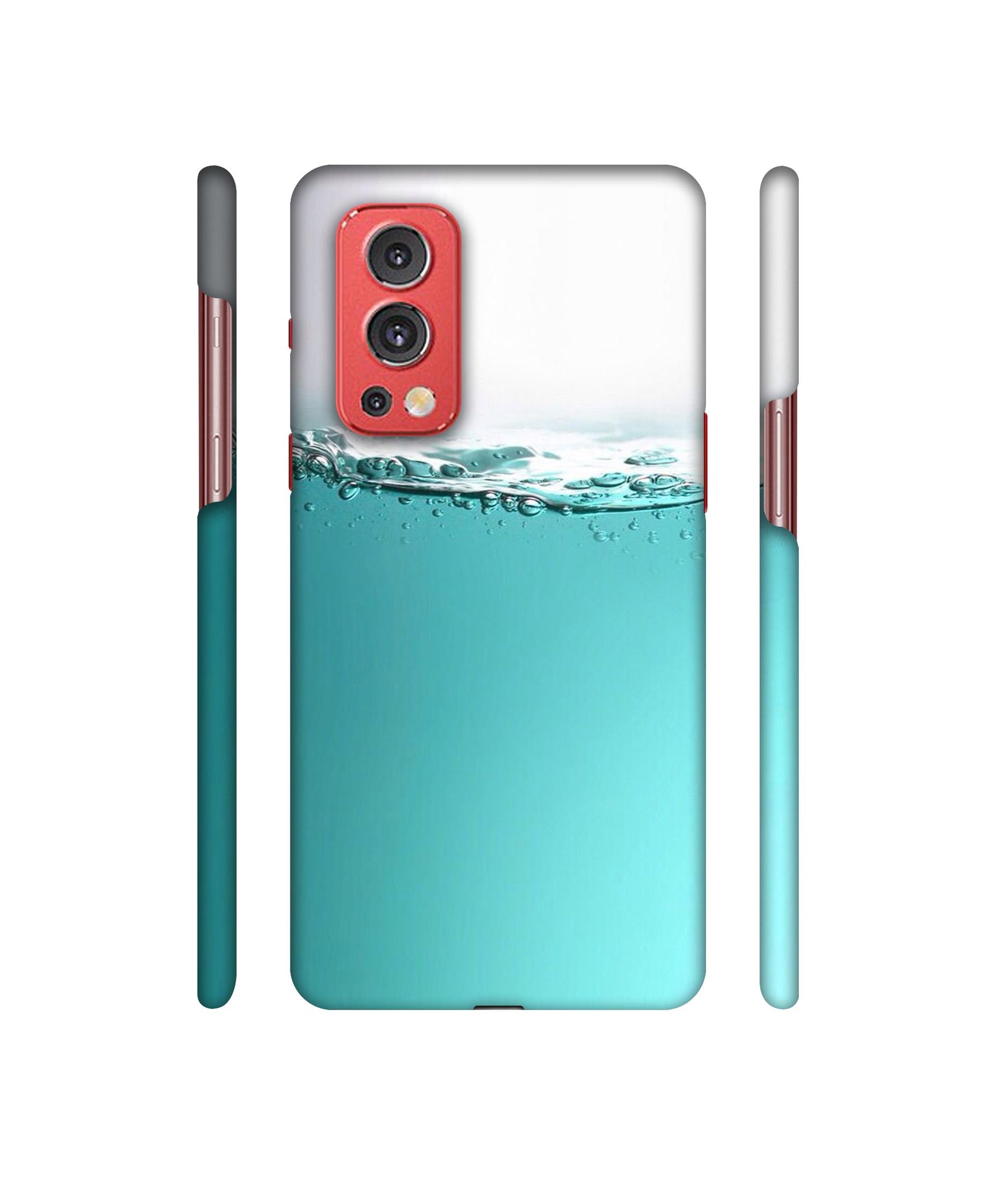 Half Fill Designer Hard Back Cover for OnePlus Nord2 5G