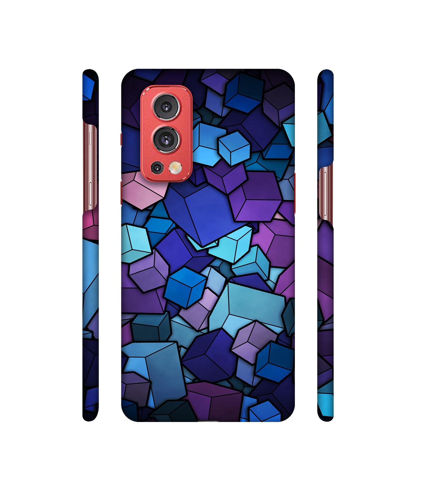 Color Box Designer Hard Back Cover for OnePlus Nord2 5G