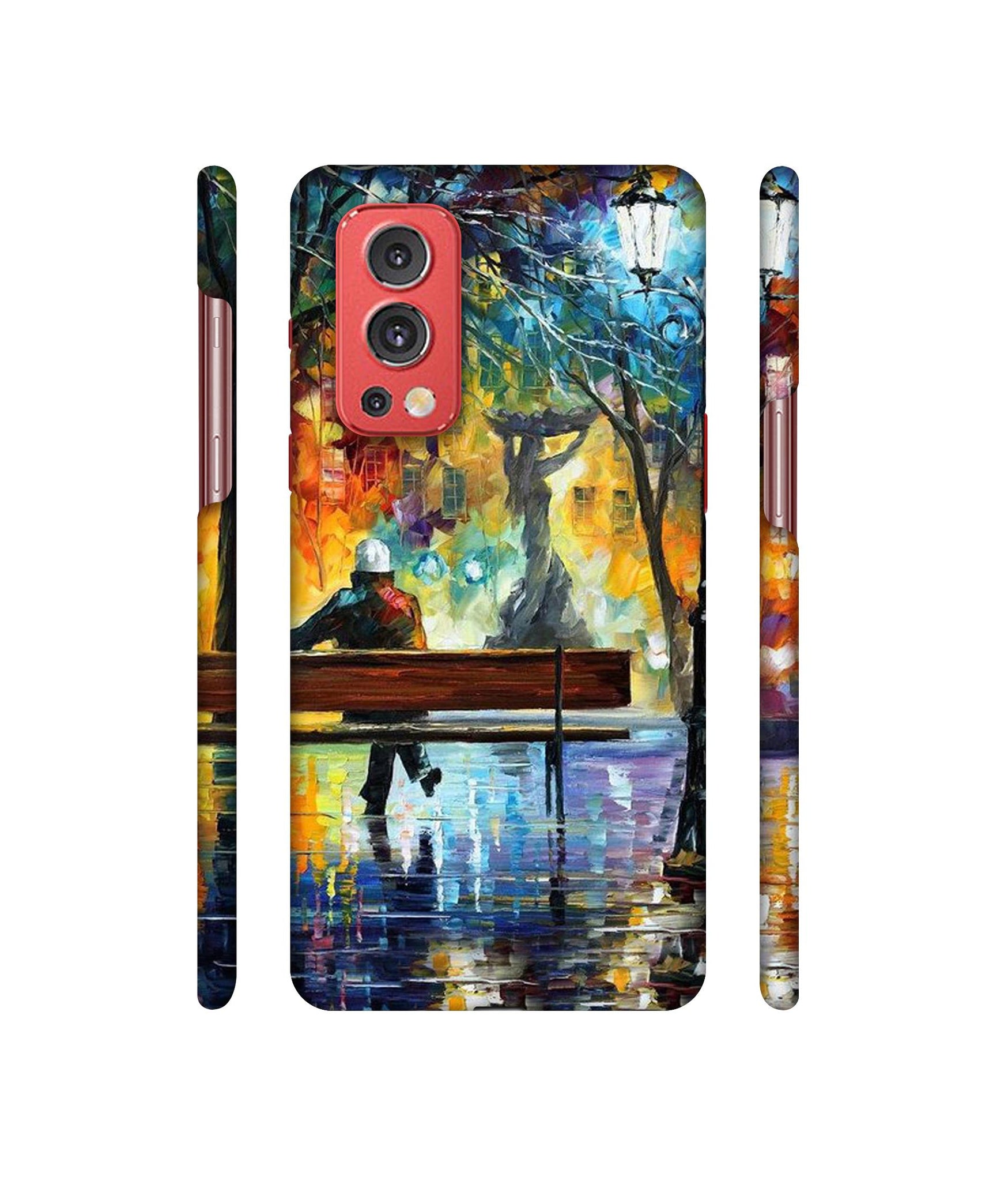 Man Resting Designer Hard Back Cover for OnePlus Nord2 5G