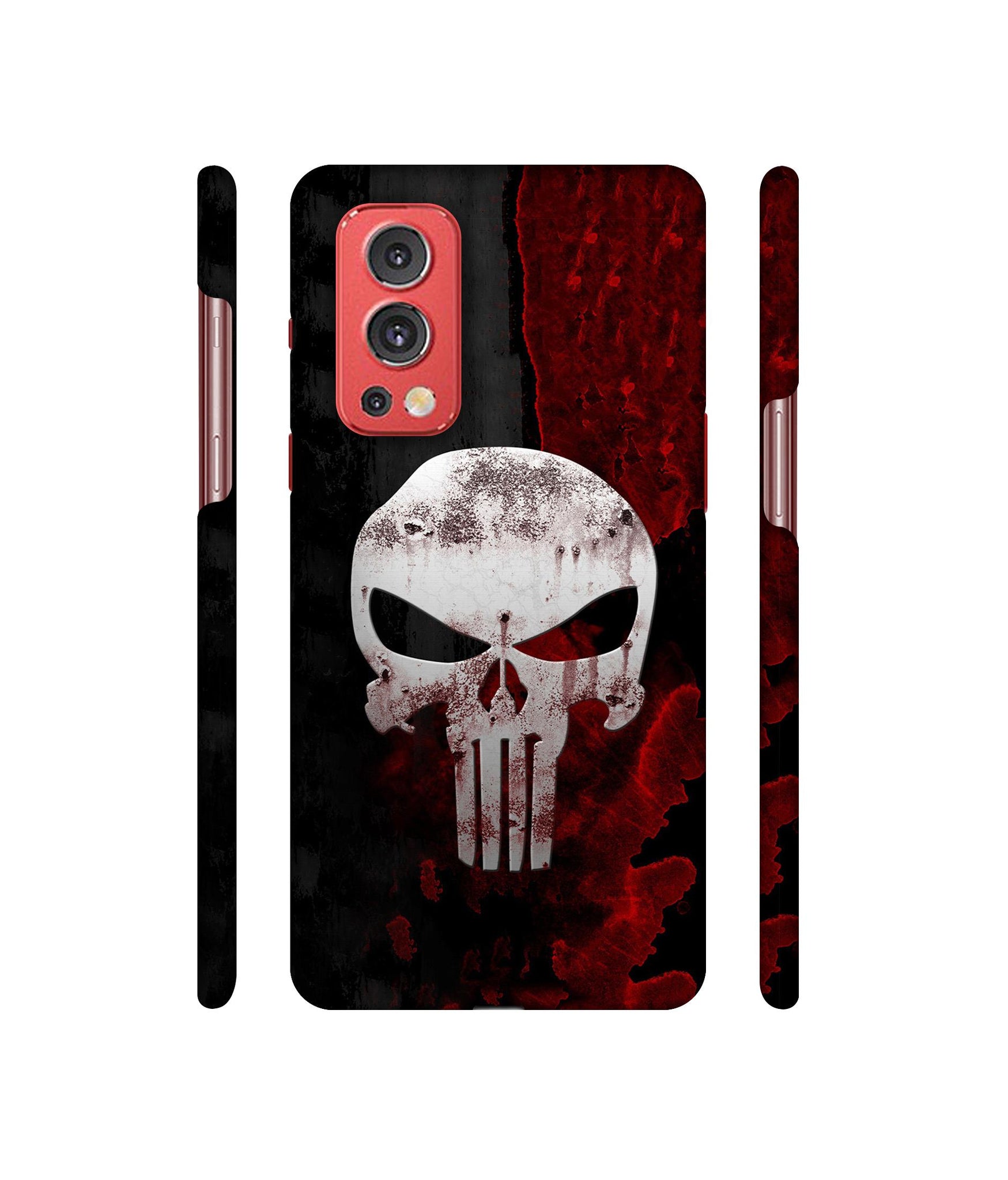 Punisher Skull Designer Hard Back Cover for OnePlus Nord2 5G