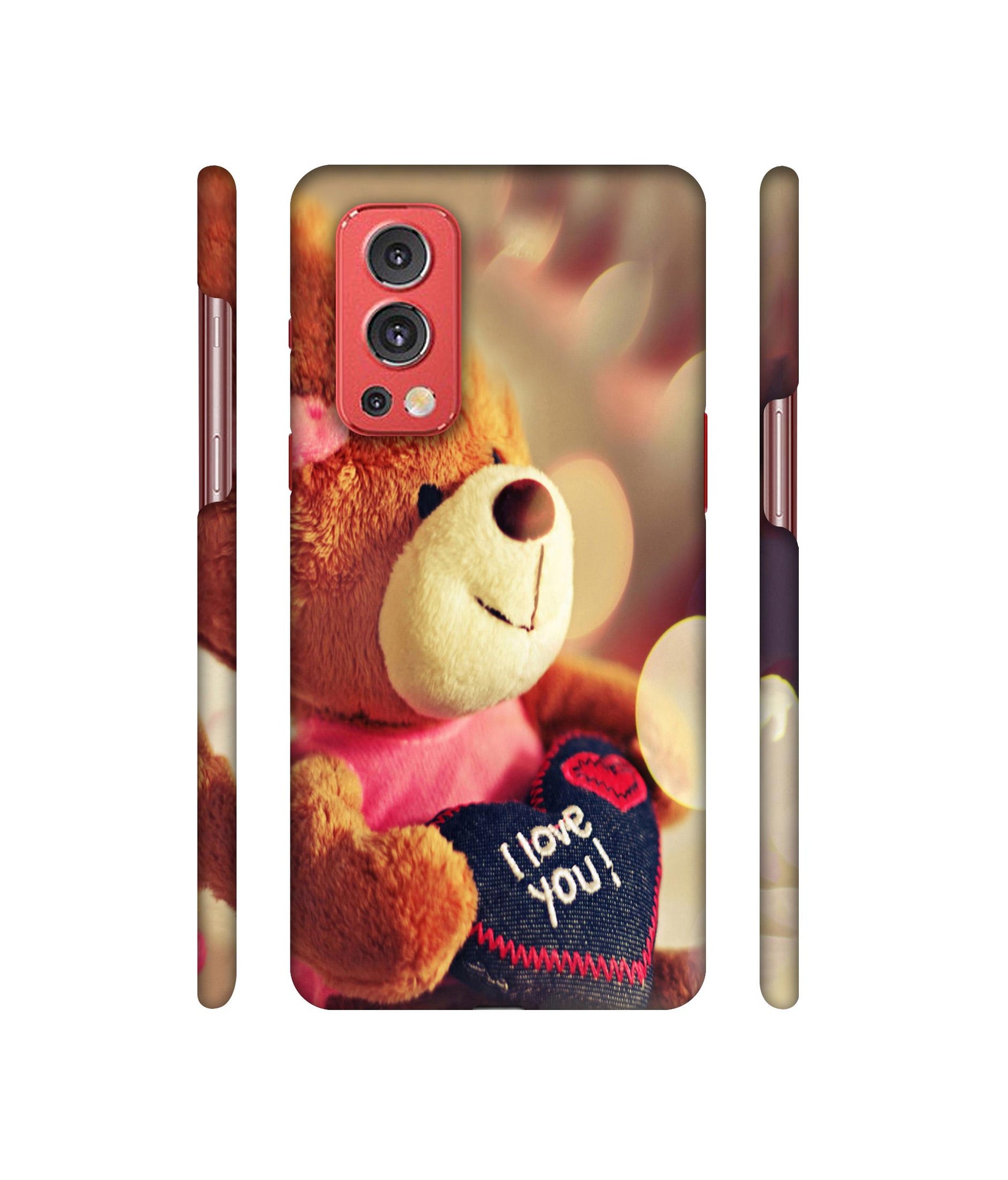 Teddy Bear Designer Hard Back Cover for OnePlus Nord2 5G