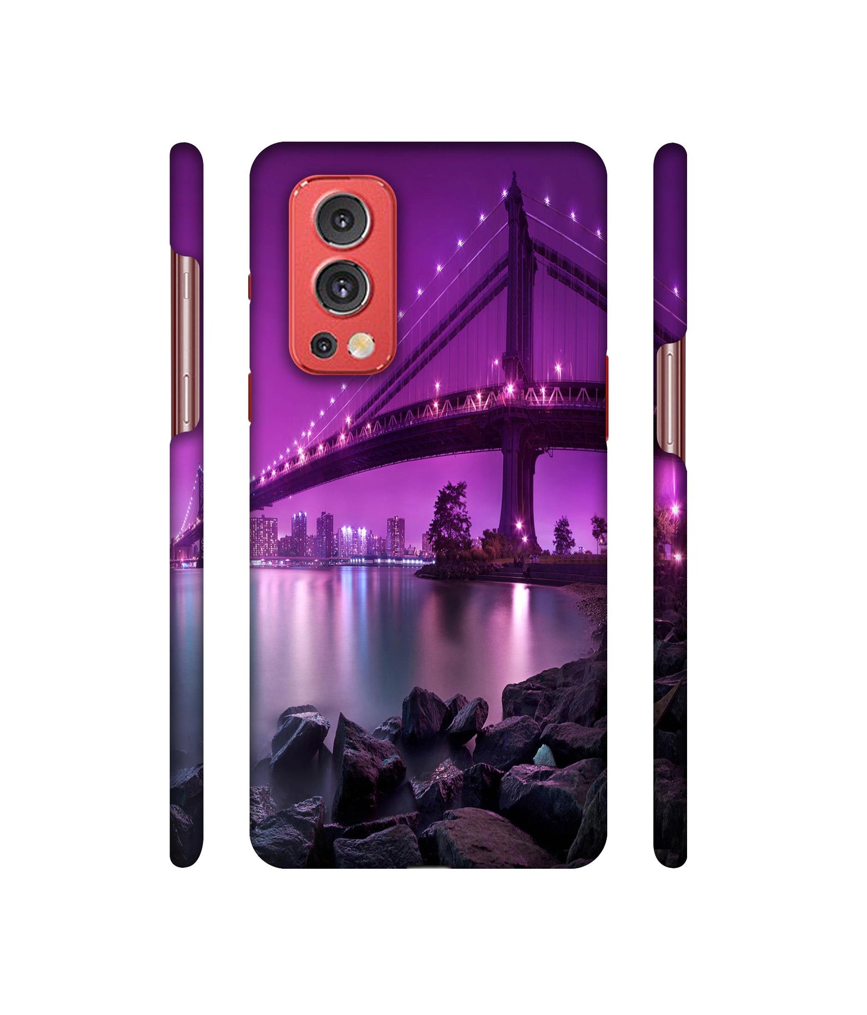 Manhattan Bridge Designer Hard Back Cover for OnePlus Nord2 5G