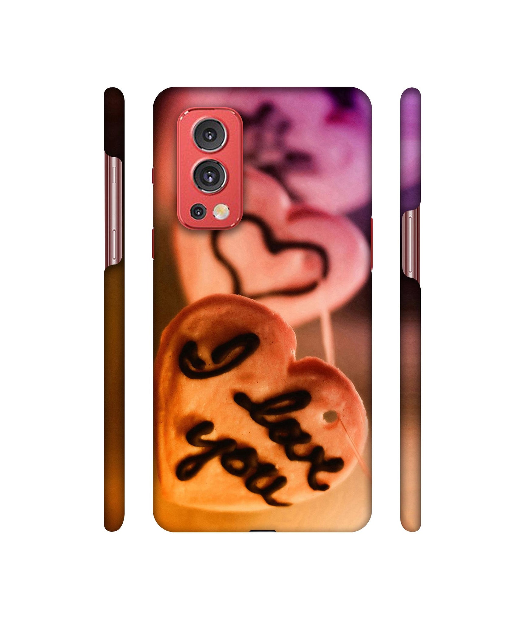 I Love you Designer Hard Back Cover for OnePlus Nord2 5G