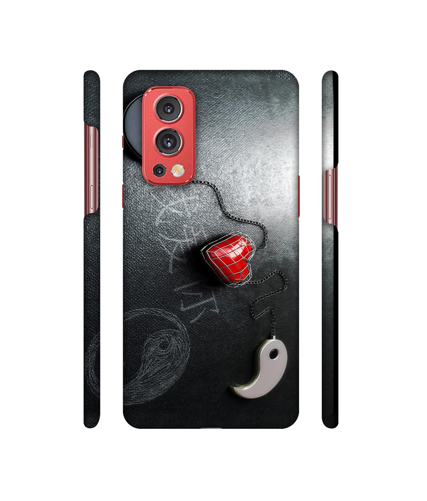 Chinnese Yin and Yang Designer Hard Back Cover for OnePlus Nord2 5G