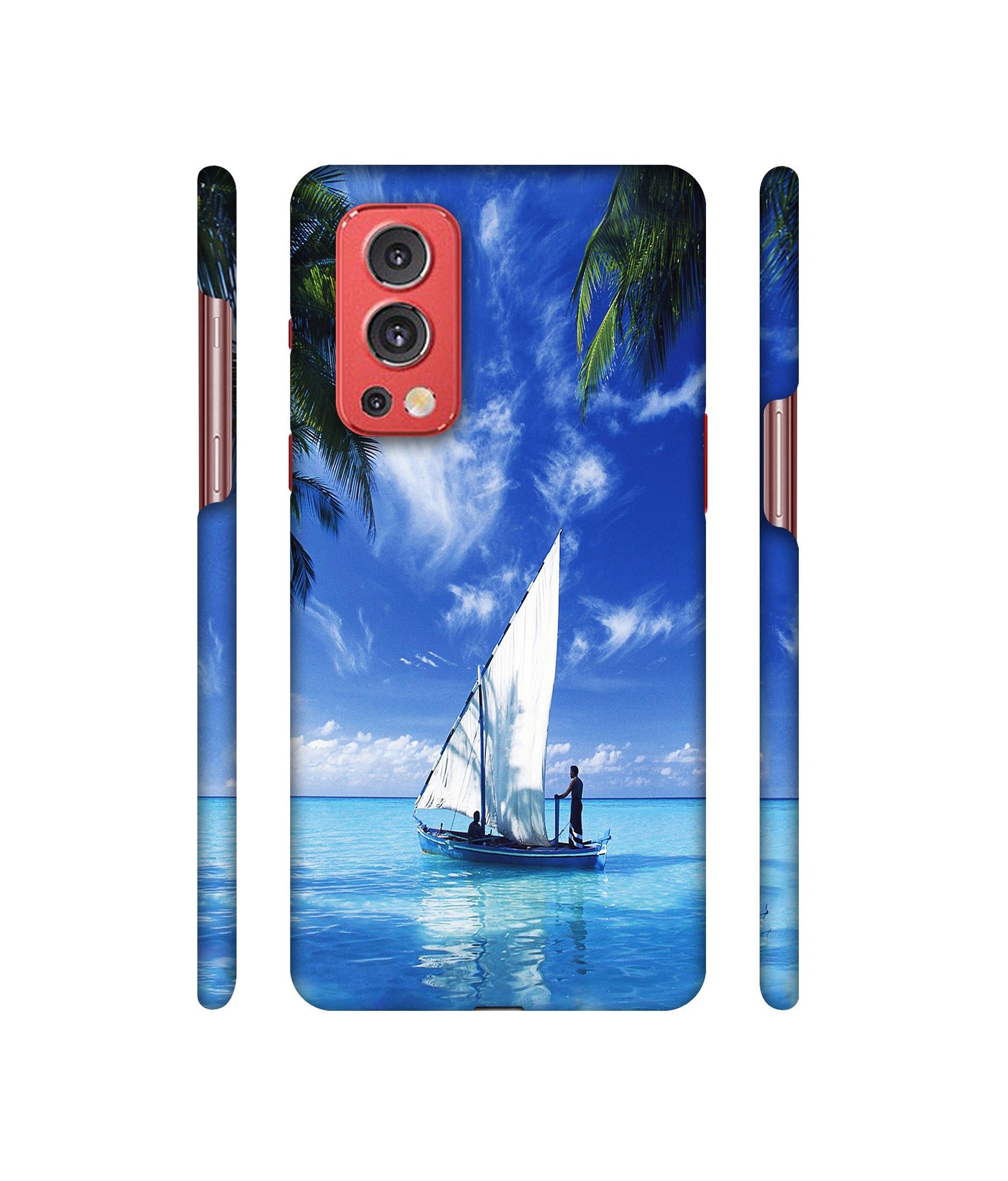 Indian Ocean Designer Hard Back Cover for OnePlus Nord2 5G