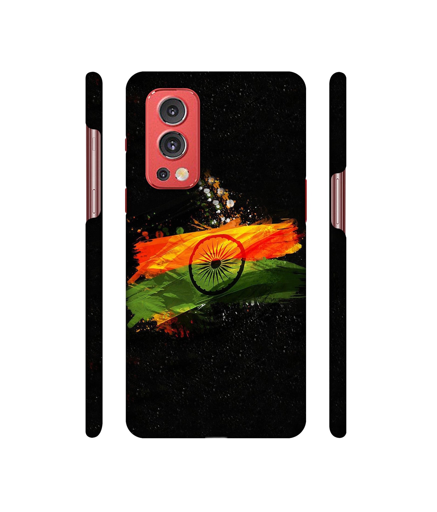 Indian Flag Designer Hard Back Cover for OnePlus Nord2 5G