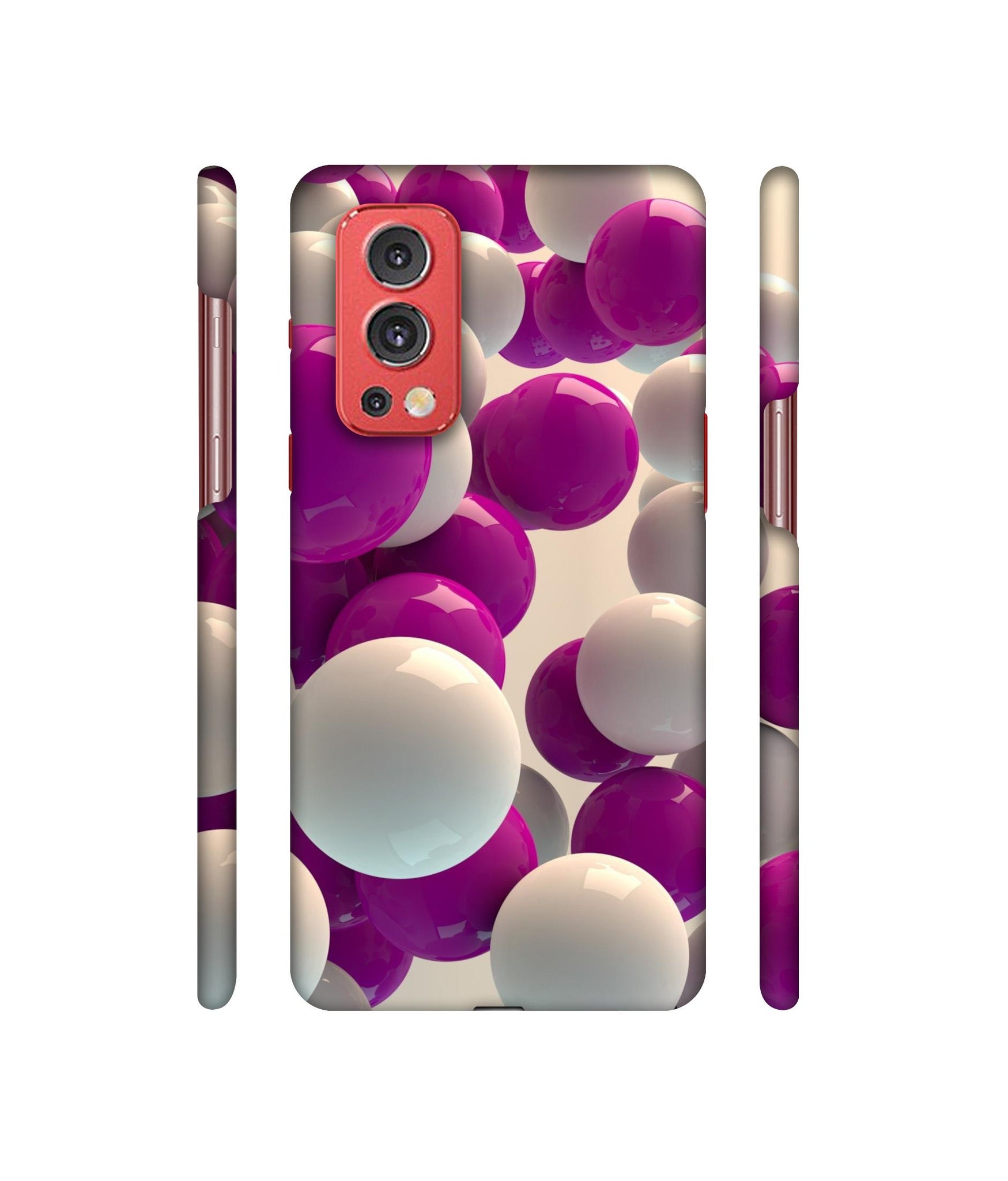 3D Balloons Designer Hard Back Cover for OnePlus Nord2 5G