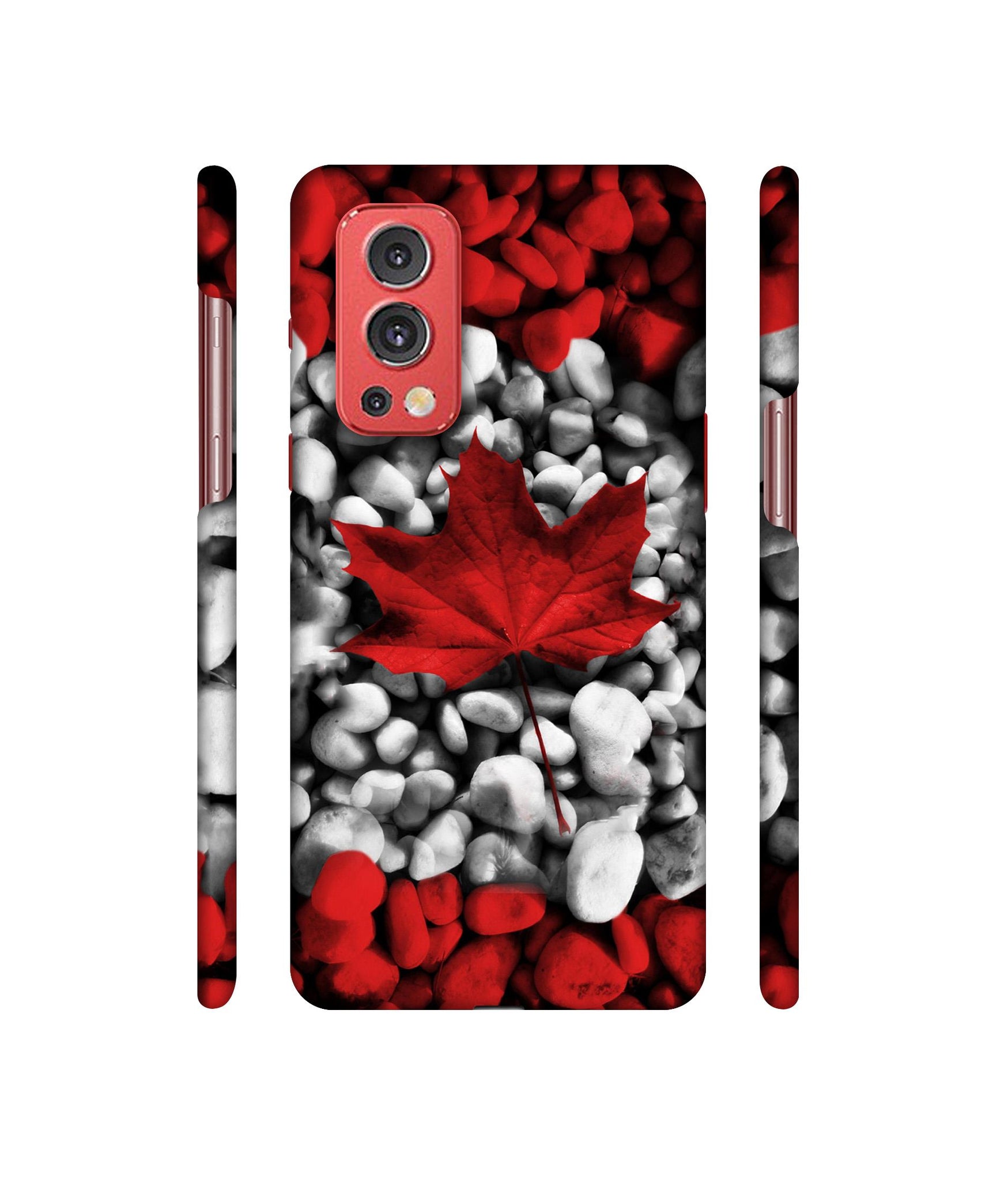 Canada Leaves Flag Designer Hard Back Cover for OnePlus Nord2 5G