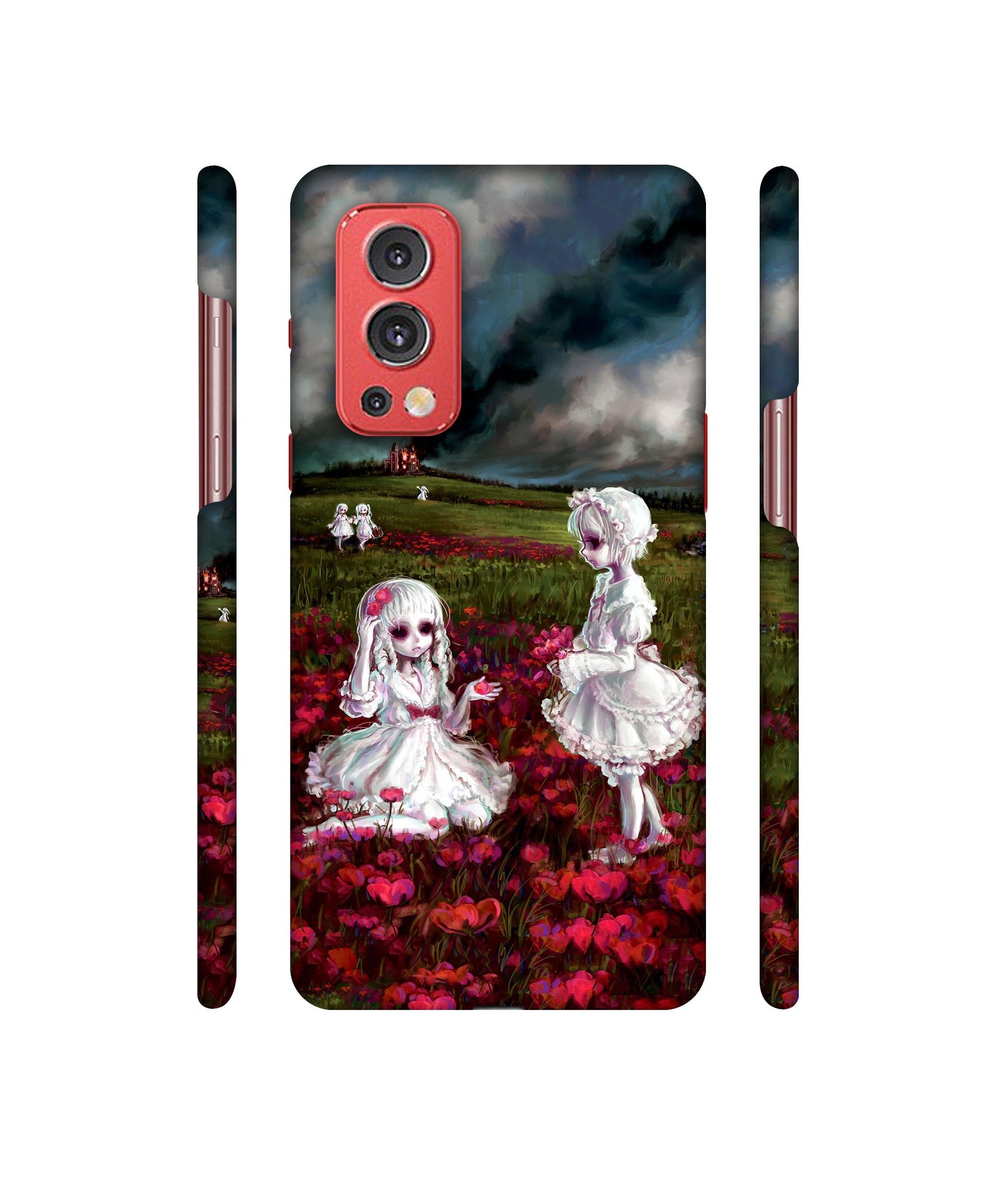 Vampires Girls Designer Hard Back Cover for OnePlus Nord2 5G