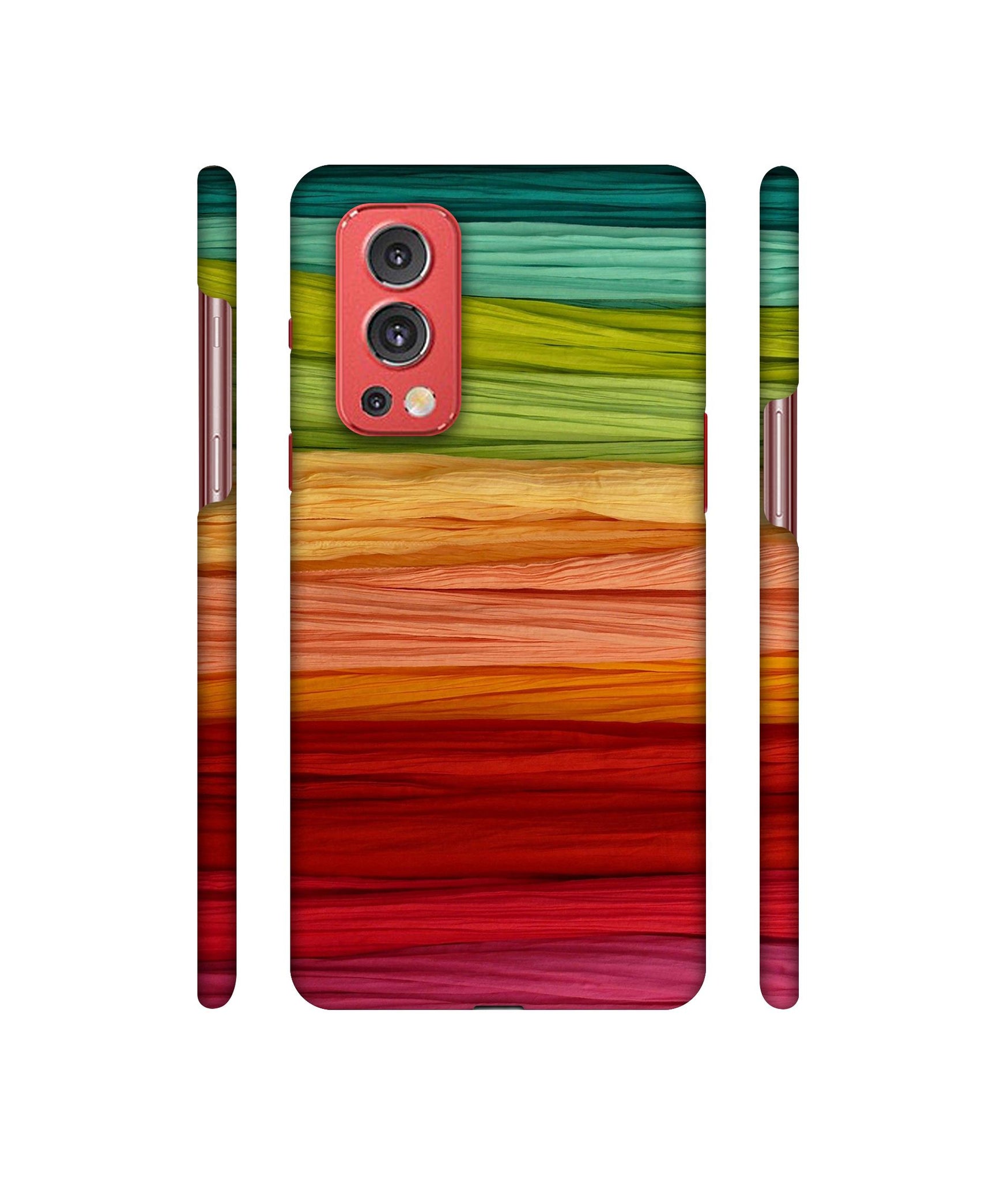 Colorful Thread Designer Hard Back Cover for OnePlus Nord2 5G