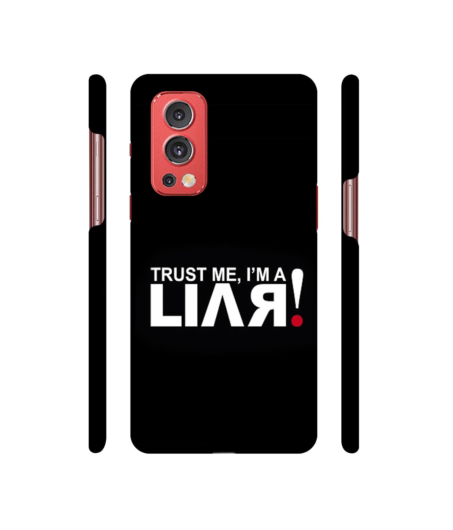 Trust Me Funny Quote Designer Hard Back Cover for OnePlus Nord2 5G