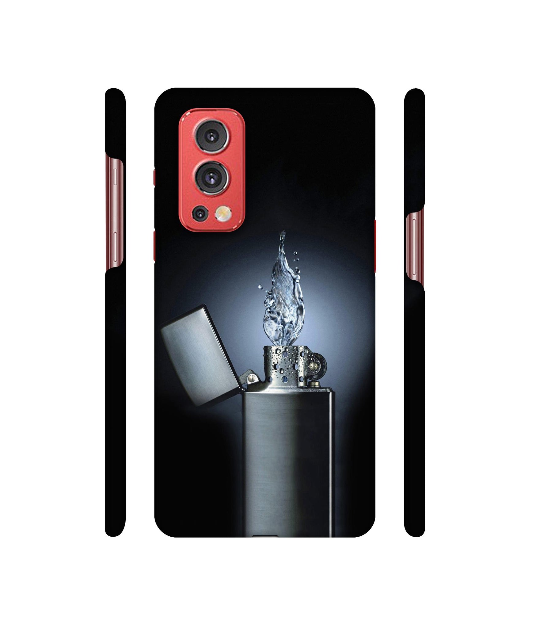 Water Lighter Designer Hard Back Cover for OnePlus Nord2 5G