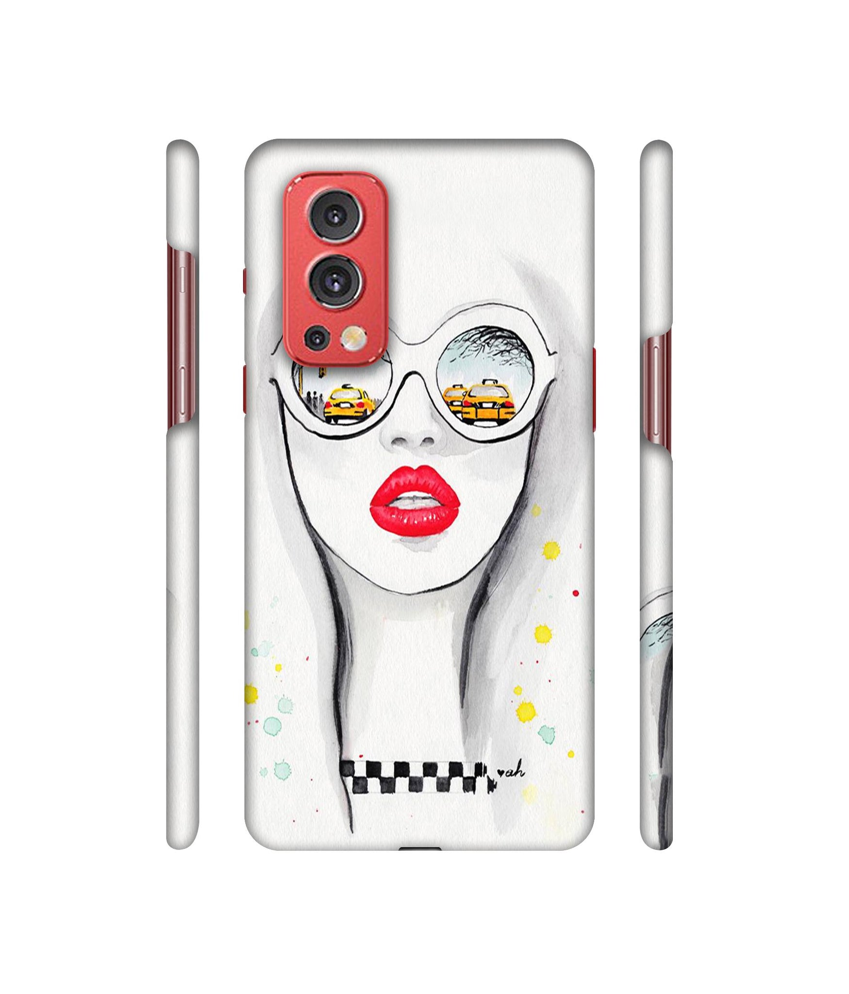 Girl Designer Hard Back Cover for OnePlus Nord2 5G