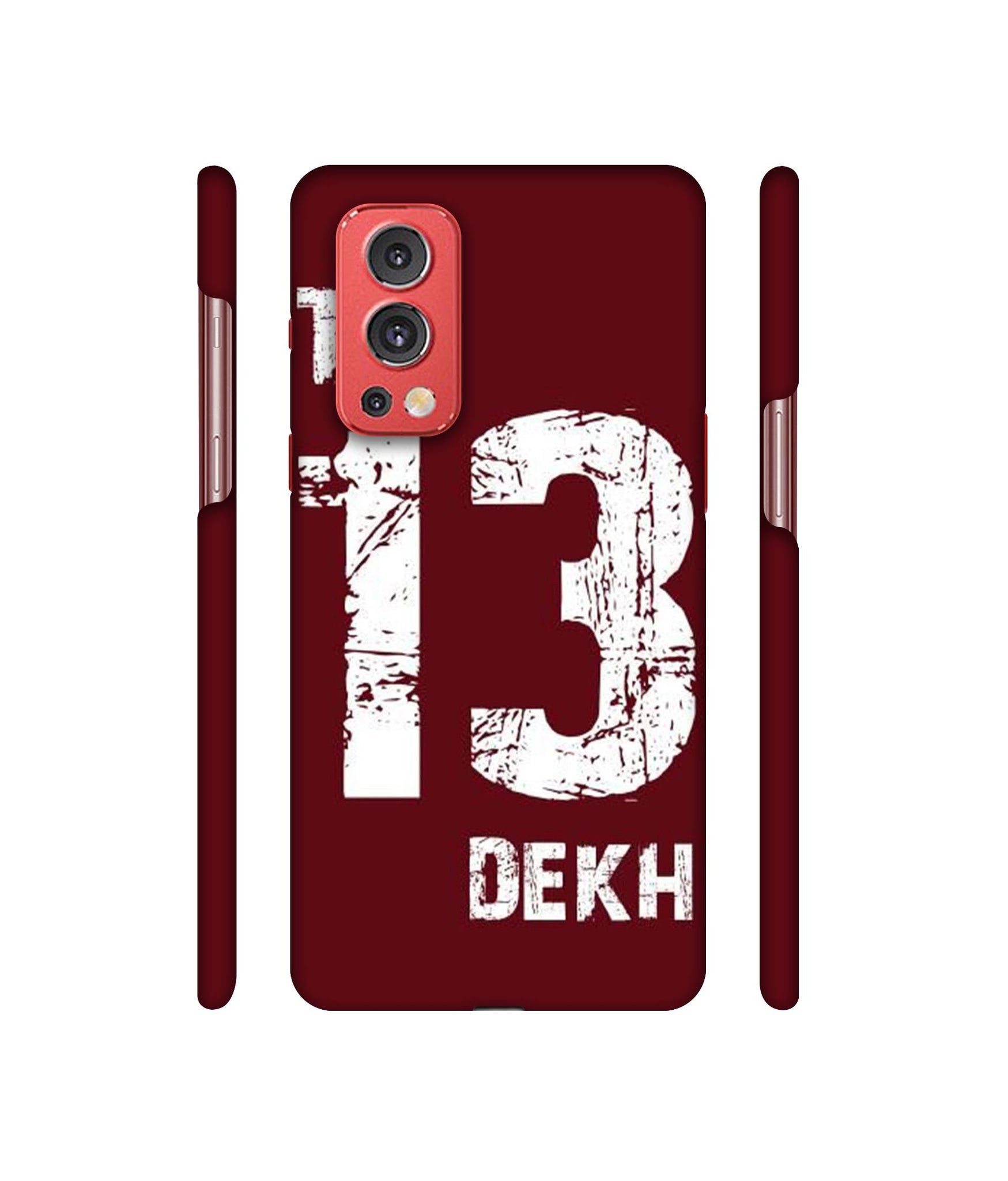 Tu 13 Dekh Designer Hard Back Cover for OnePlus Nord2 5G