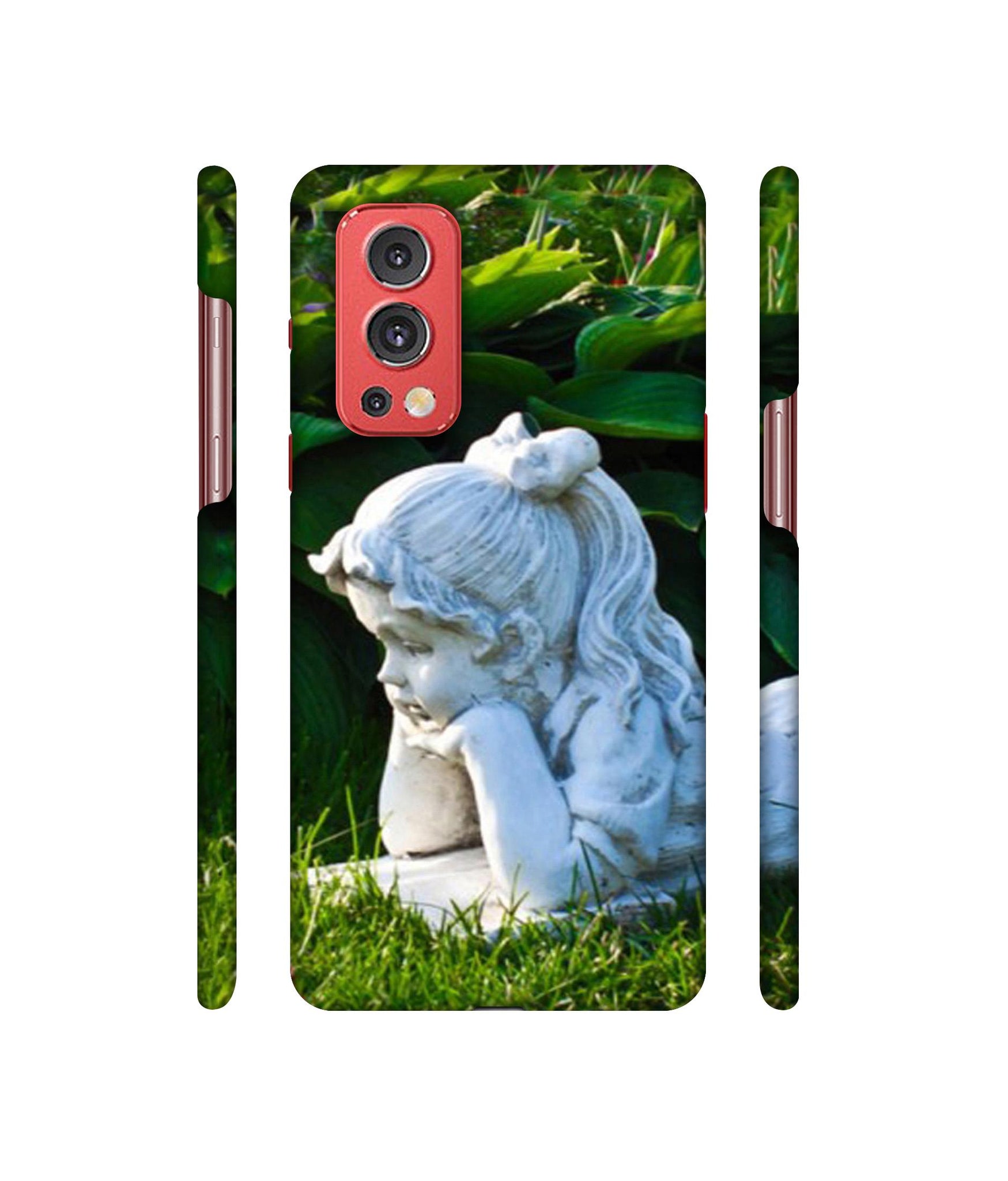 Statue of Girl Designer Hard Back Cover for OnePlus Nord2 5G