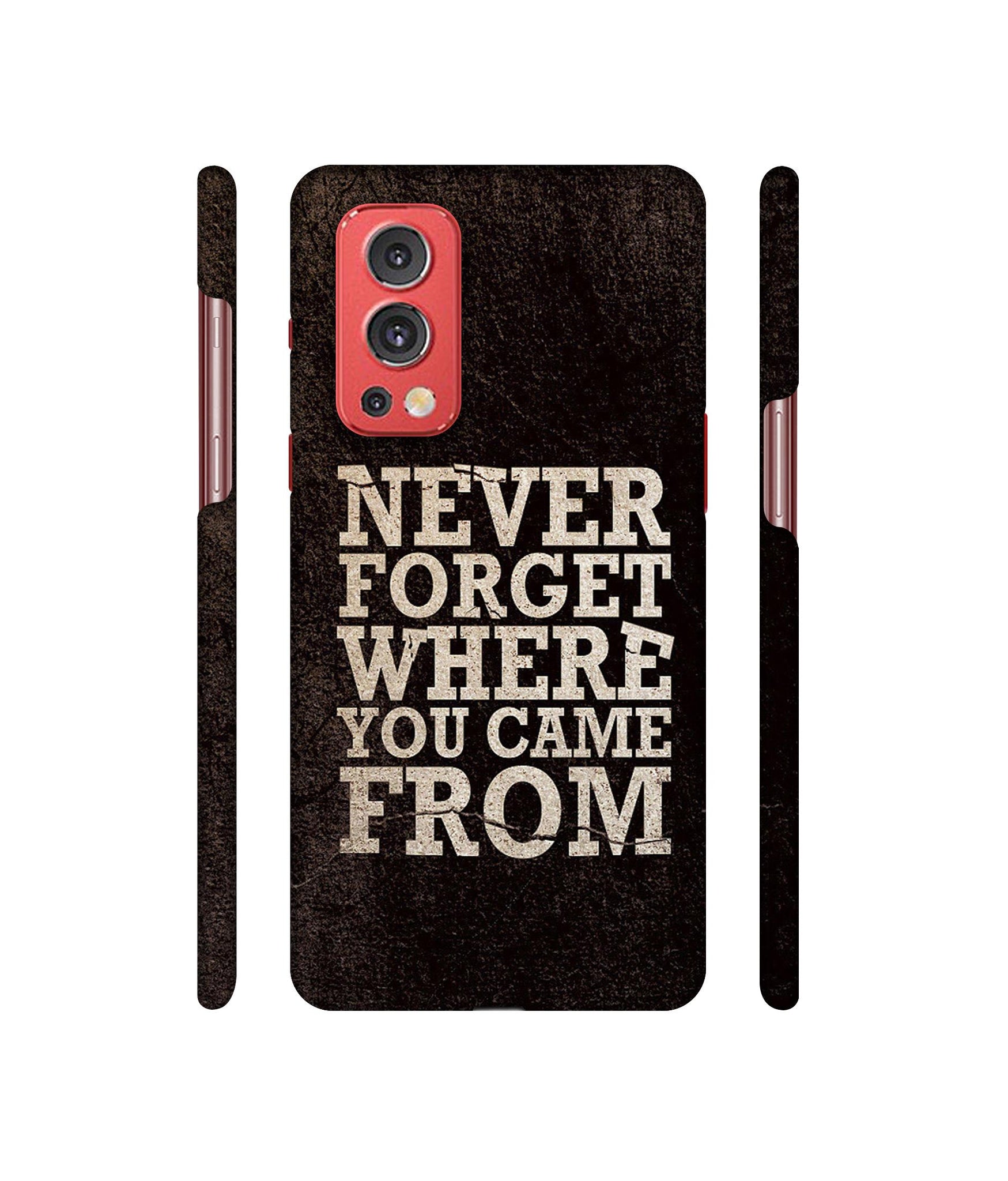 Thought Designer Hard Back Cover for OnePlus Nord2 5G