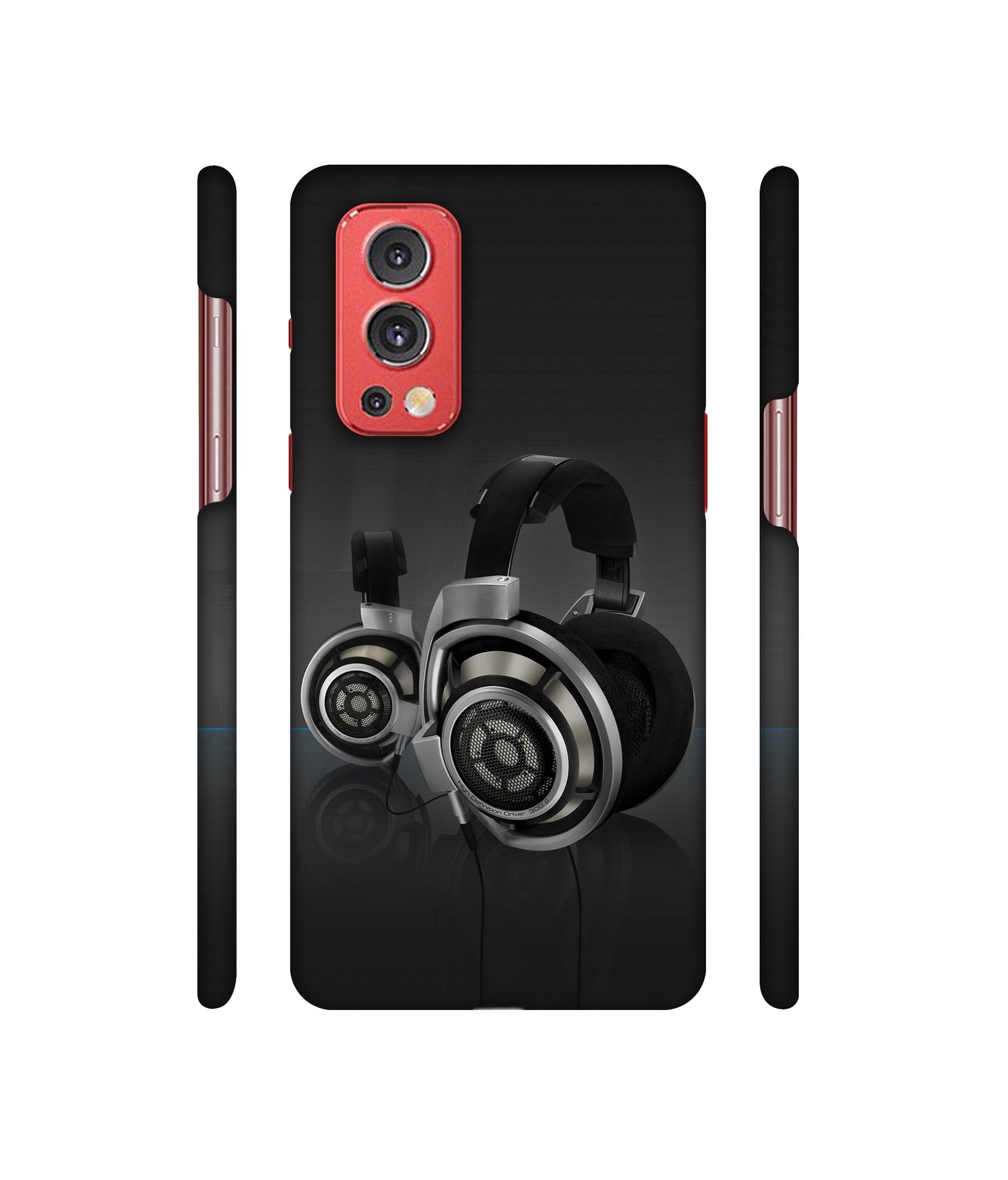 Head Phone Designer Hard Back Cover for OnePlus Nord2 5G