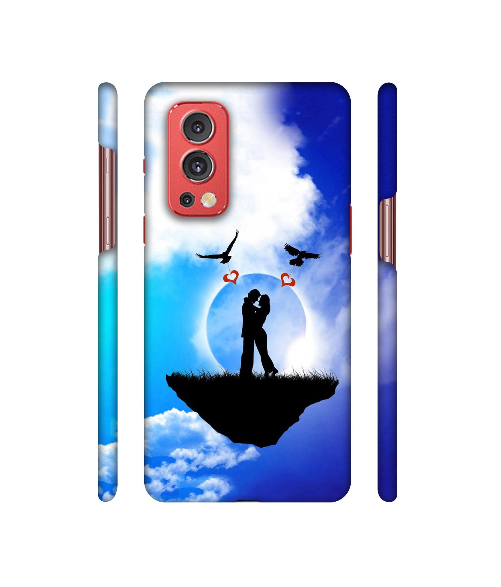 Flying Love Designer Hard Back Cover for OnePlus Nord2 5G