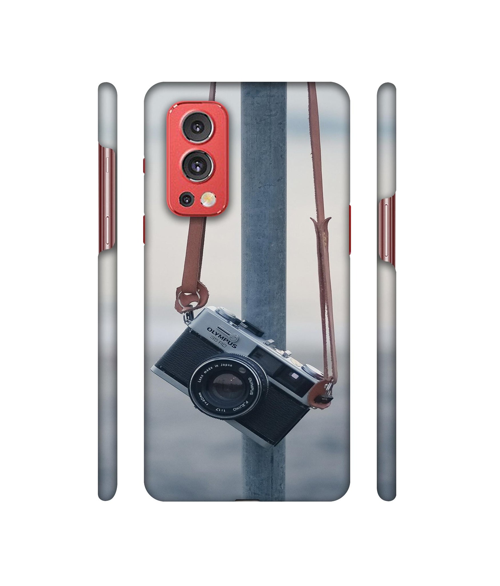 Camera Designer Hard Back Cover for OnePlus Nord2 5G