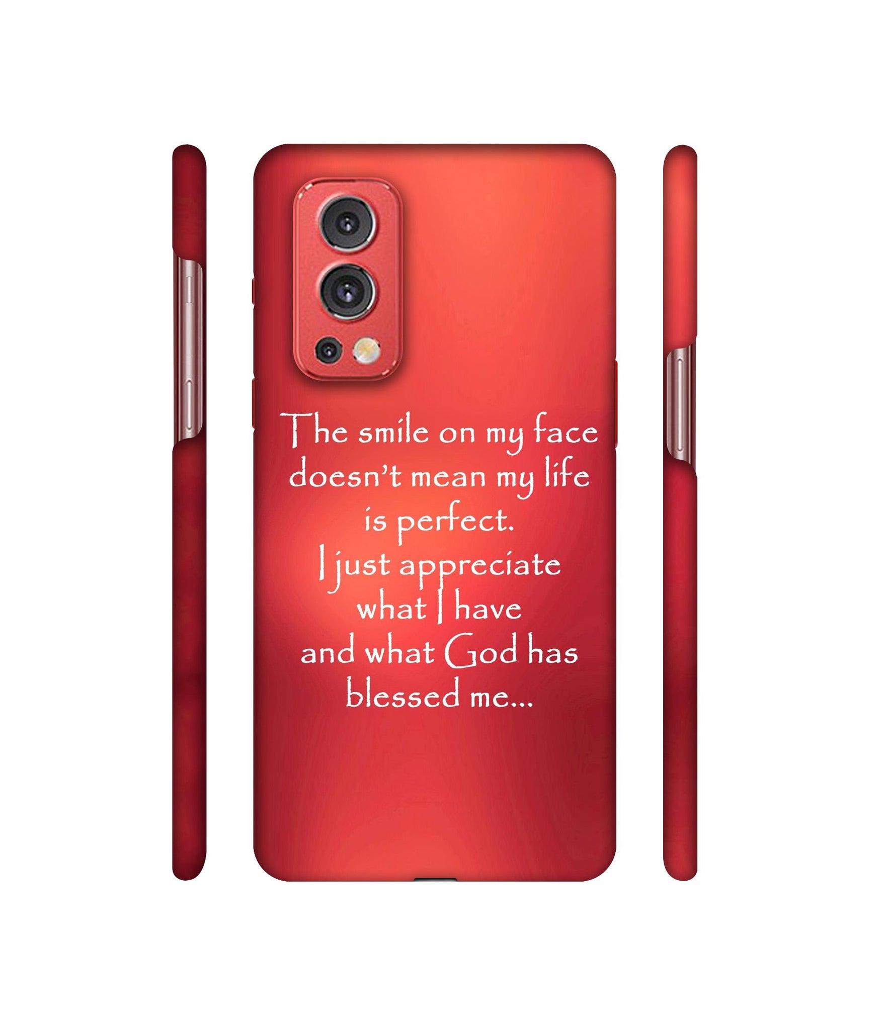 Quotes On Life Designer Hard Back Cover for OnePlus Nord2 5G