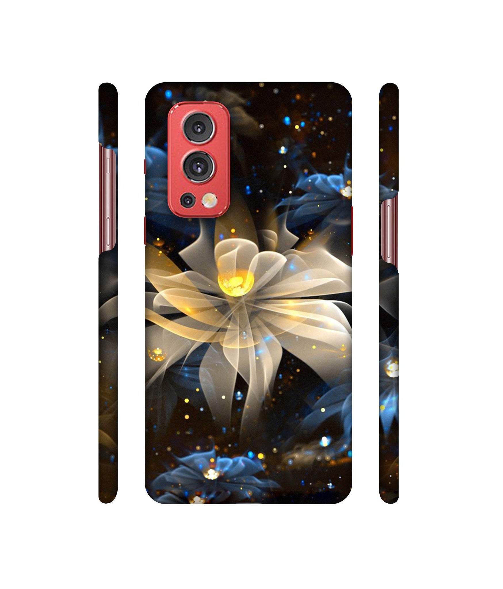 Art Flower Designer Hard Back Cover for OnePlus Nord2 5G