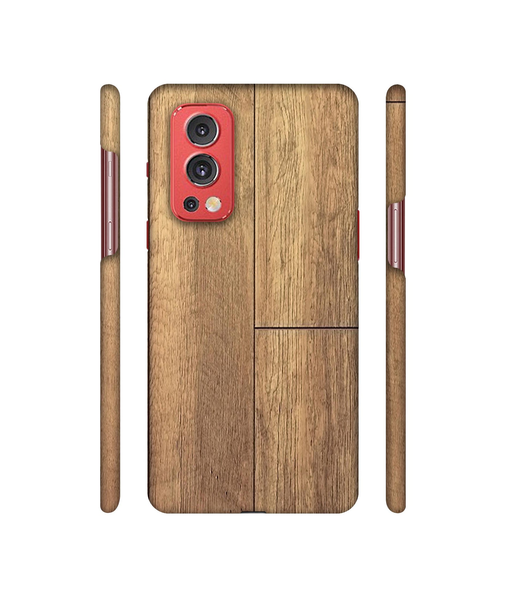 Wood Stretcher Designer Hard Back Cover for OnePlus Nord2 5G