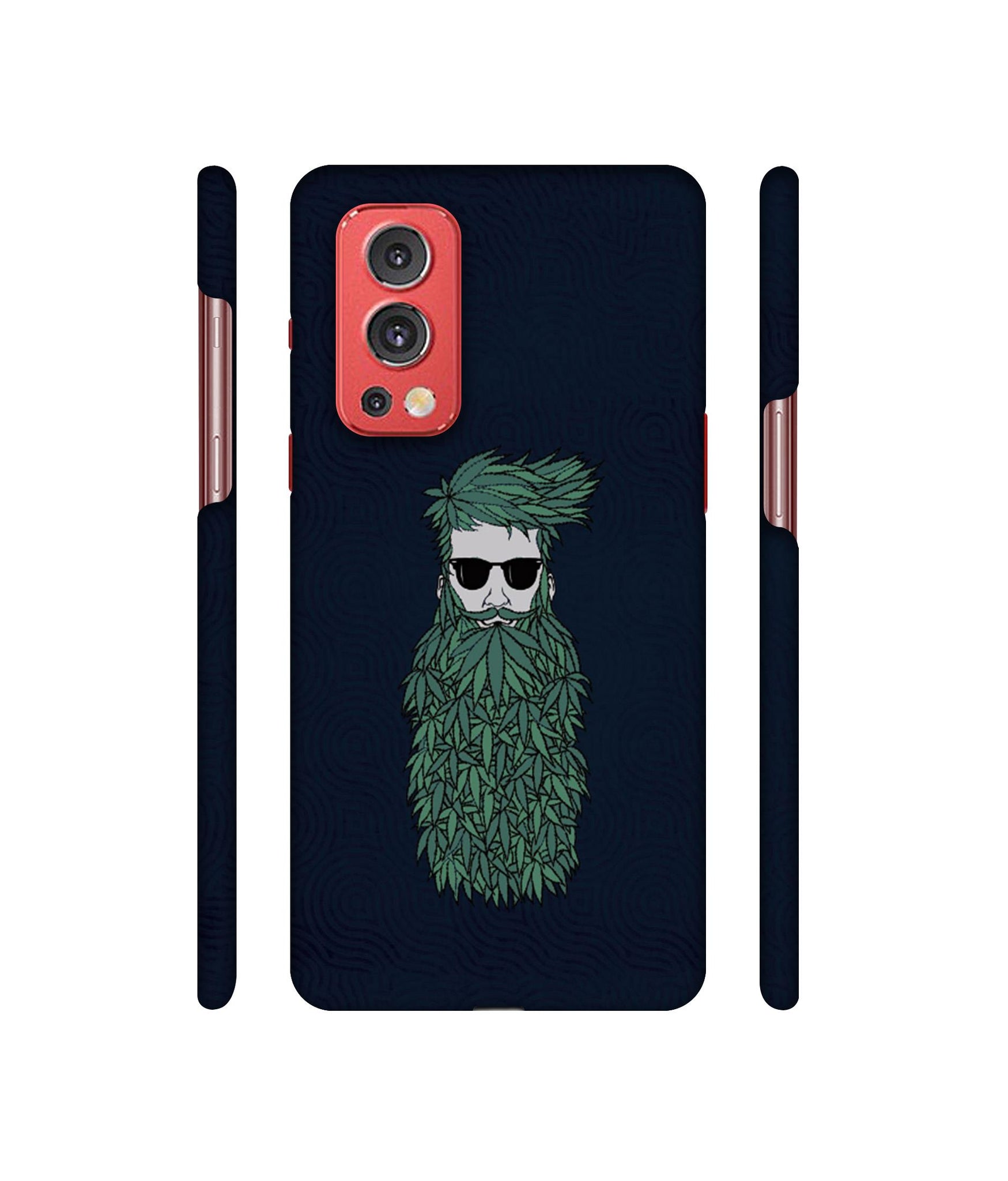 Beard Man Designer Hard Back Cover for OnePlus Nord2 5G