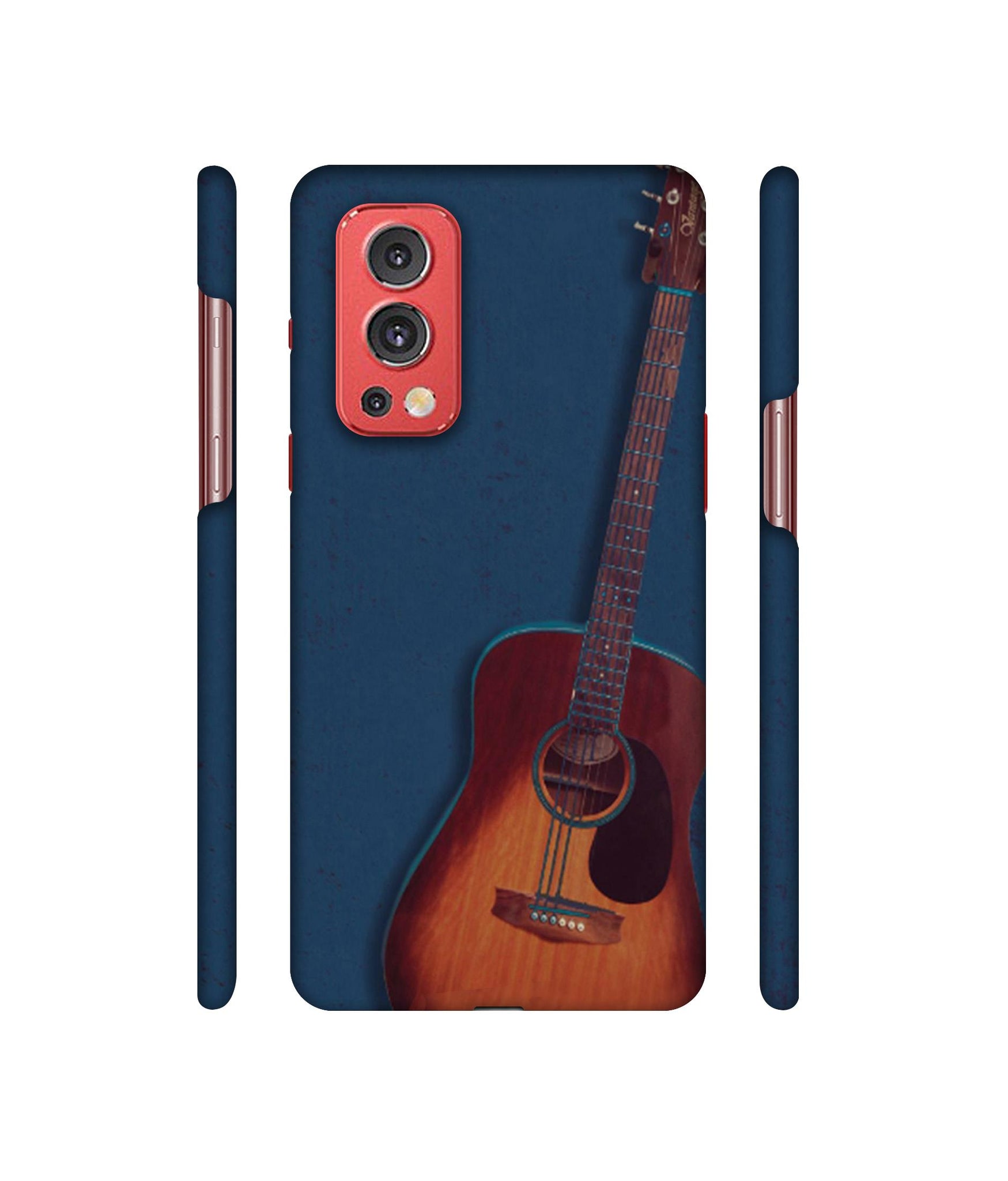 Guitar Designer Hard Back Cover for OnePlus Nord2 5G