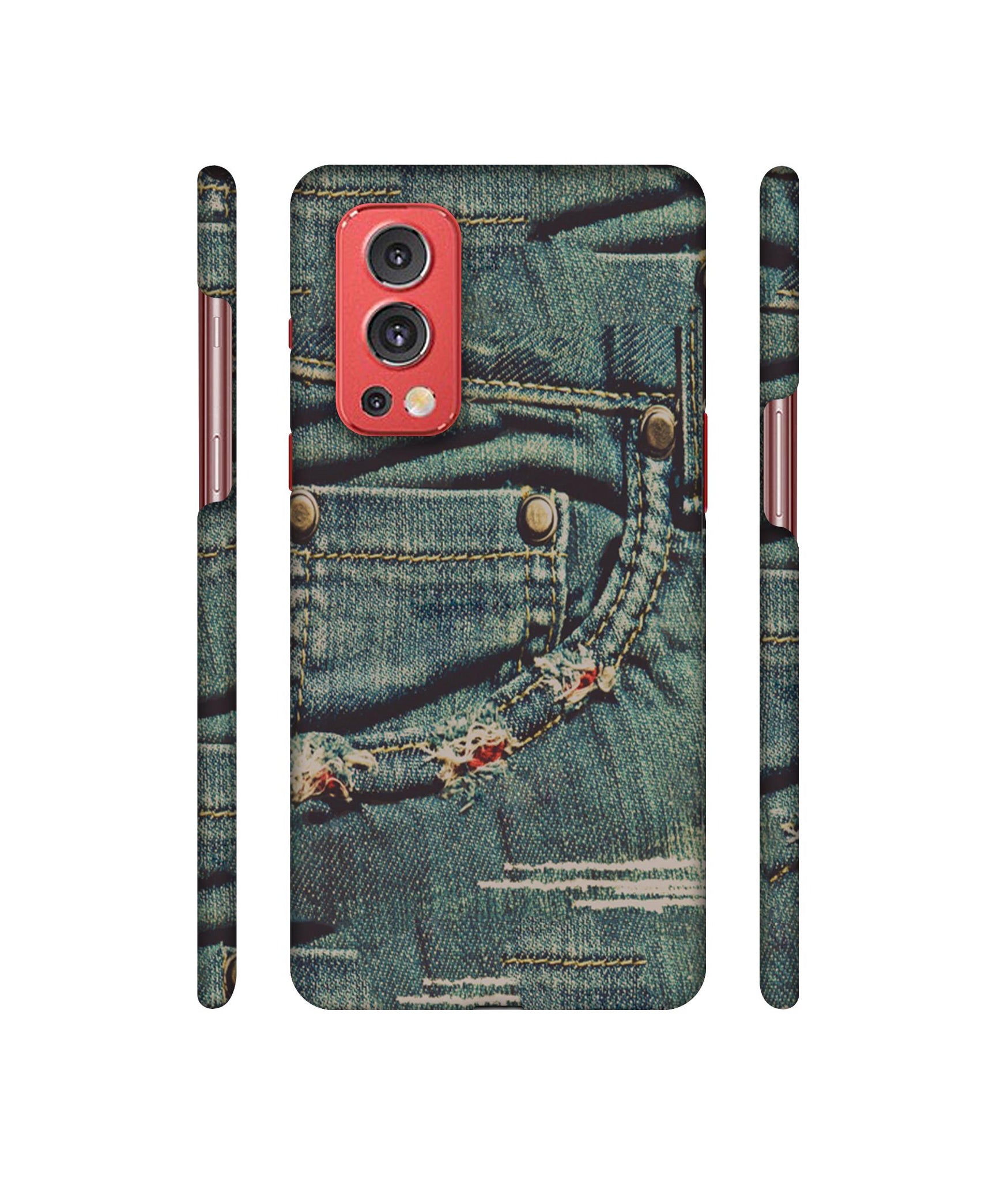 Jeans Designer Hard Back Cover for OnePlus Nord2 5G