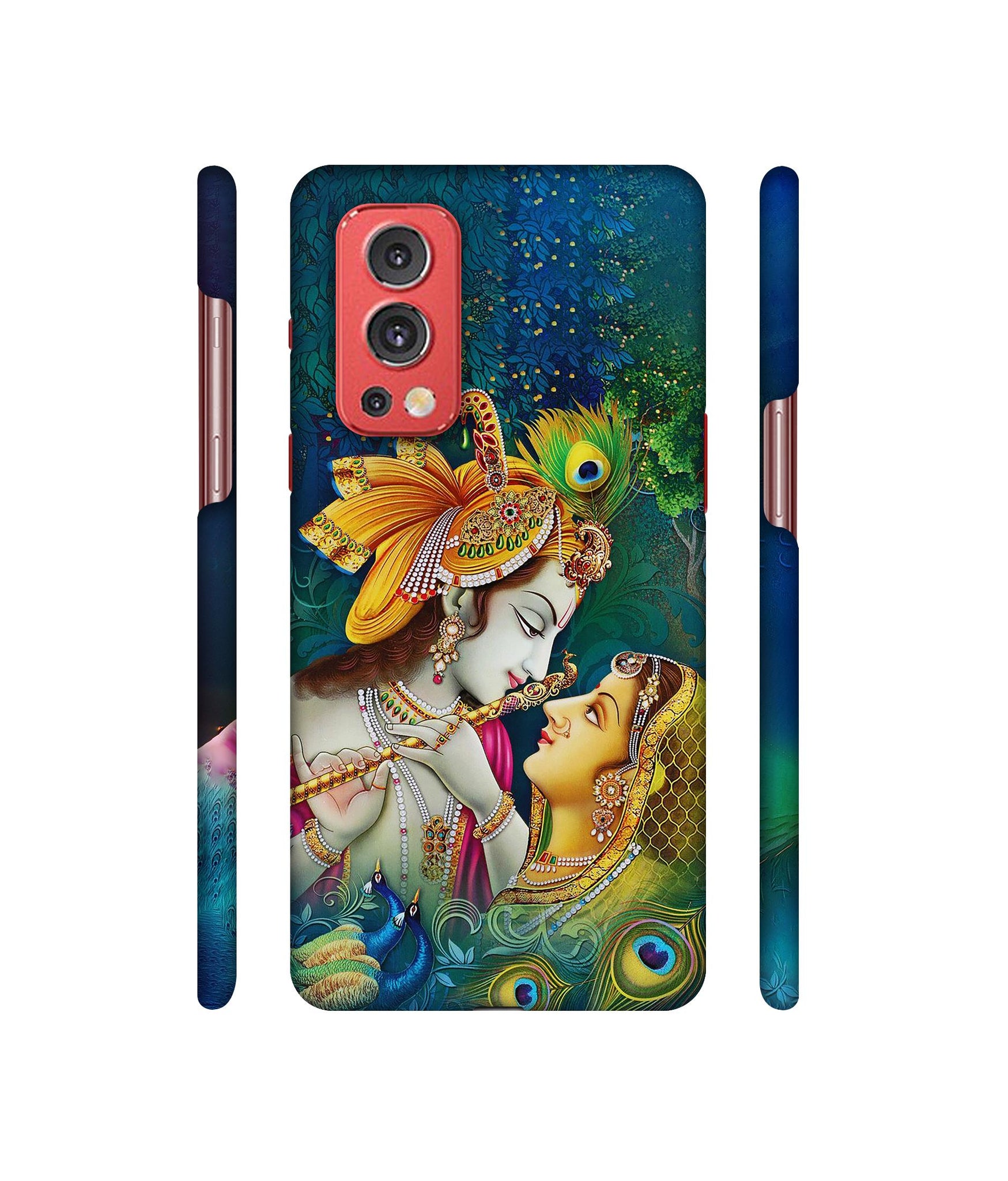 Radha Kishan Love Designer Hard Back Cover for OnePlus Nord2 5G