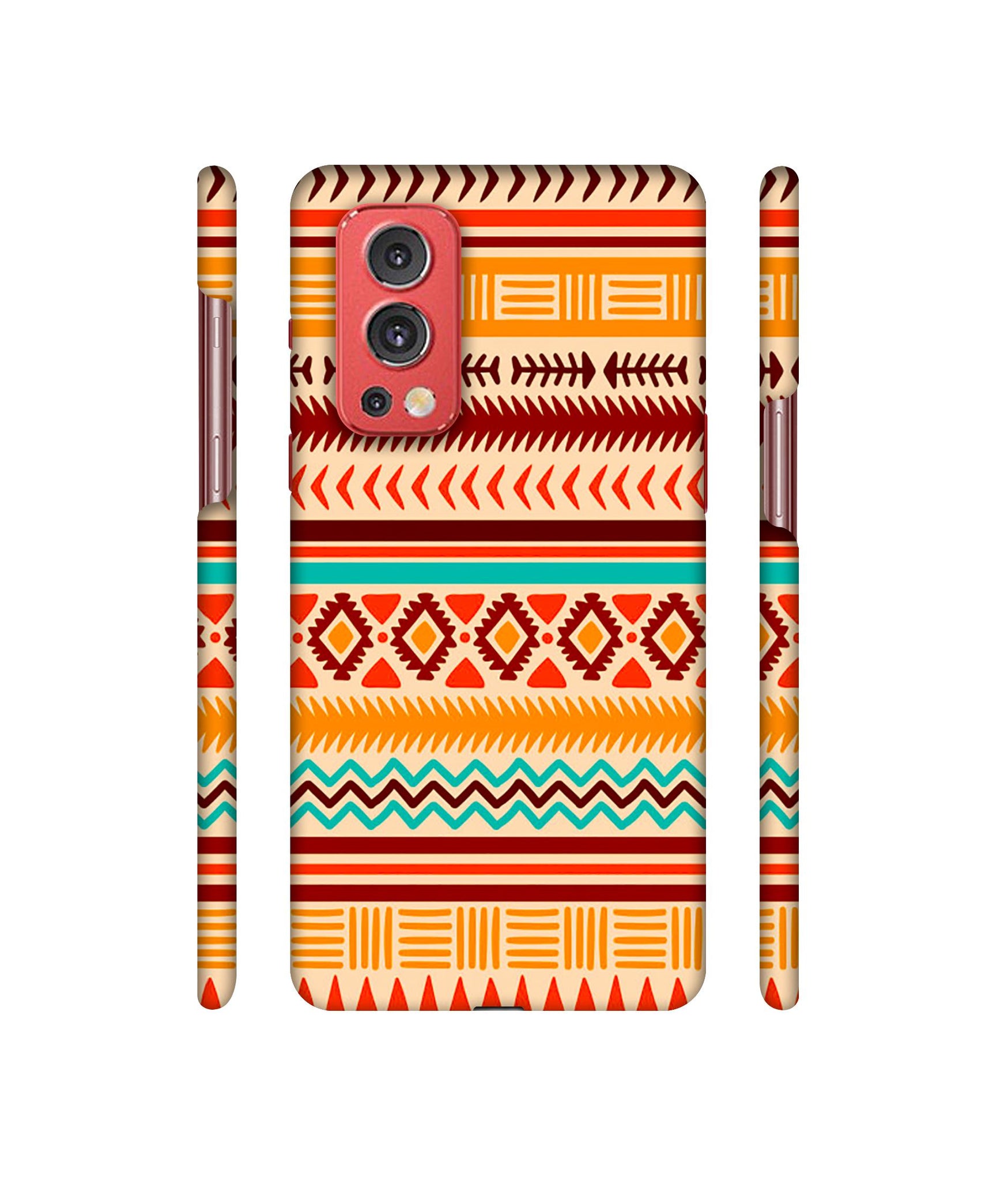 Marathi Rangoli Art Designer Hard Back Cover for OnePlus Nord2 5G