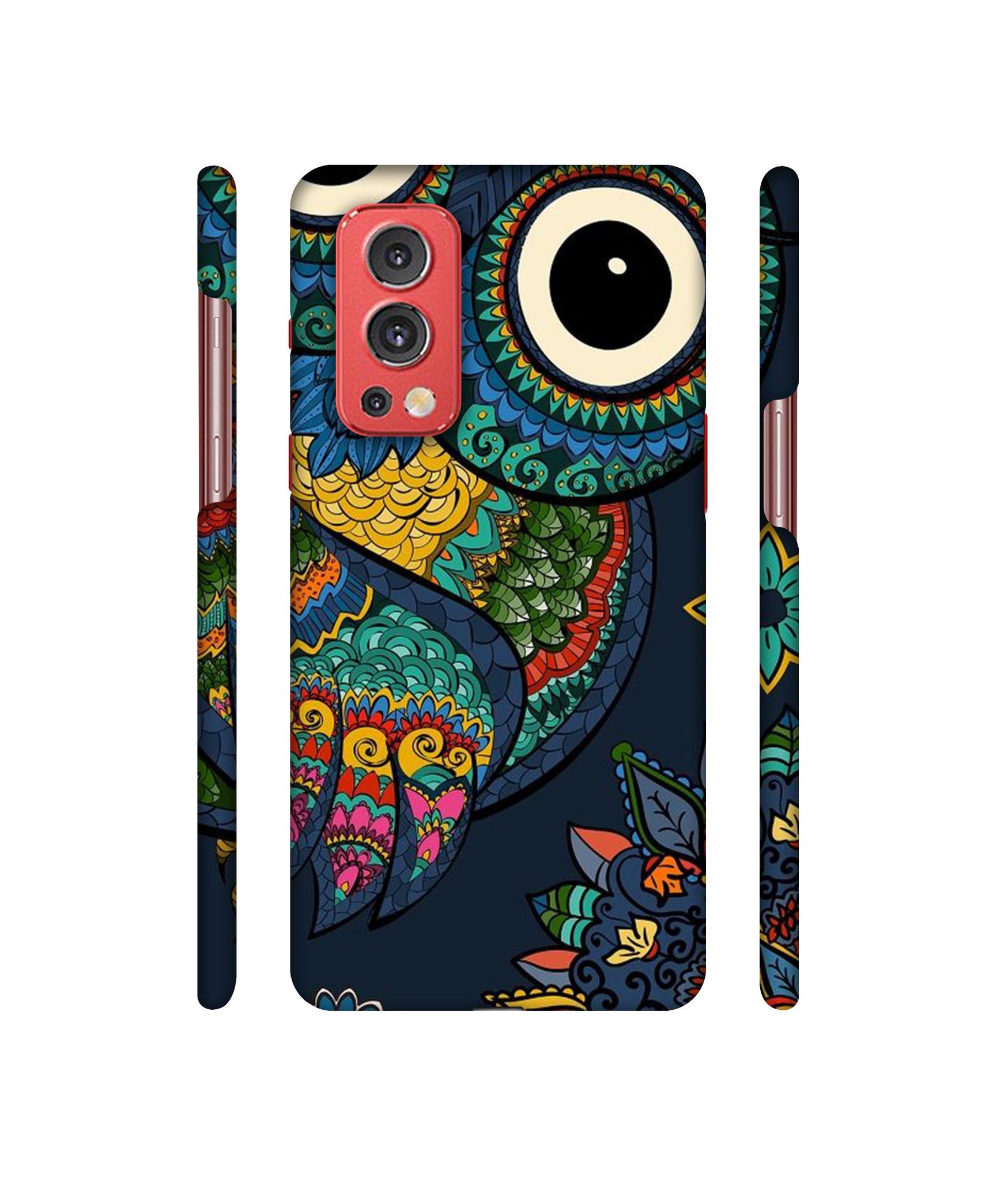 Owl Designer Hard Back Cover for OnePlus Nord2 5G