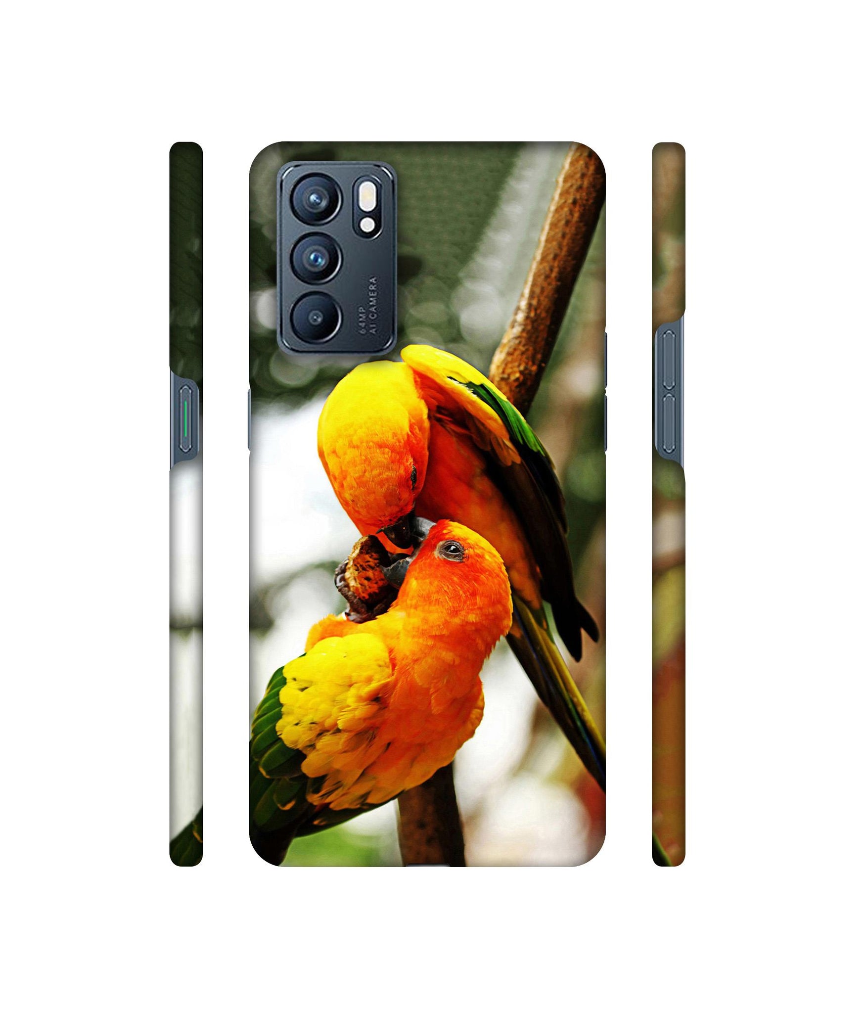 Love Bards Designer Hard Back Cover for Oppo Reno6 5G