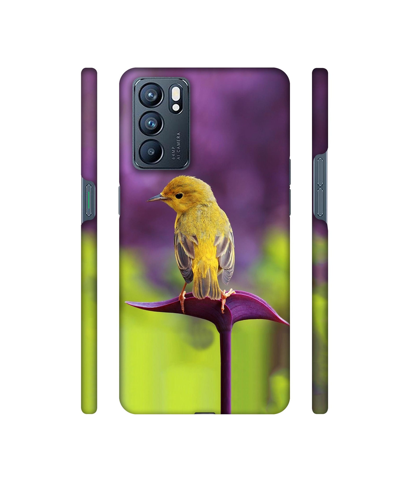 Little Bird Designer Hard Back Cover for Oppo Reno6 5G