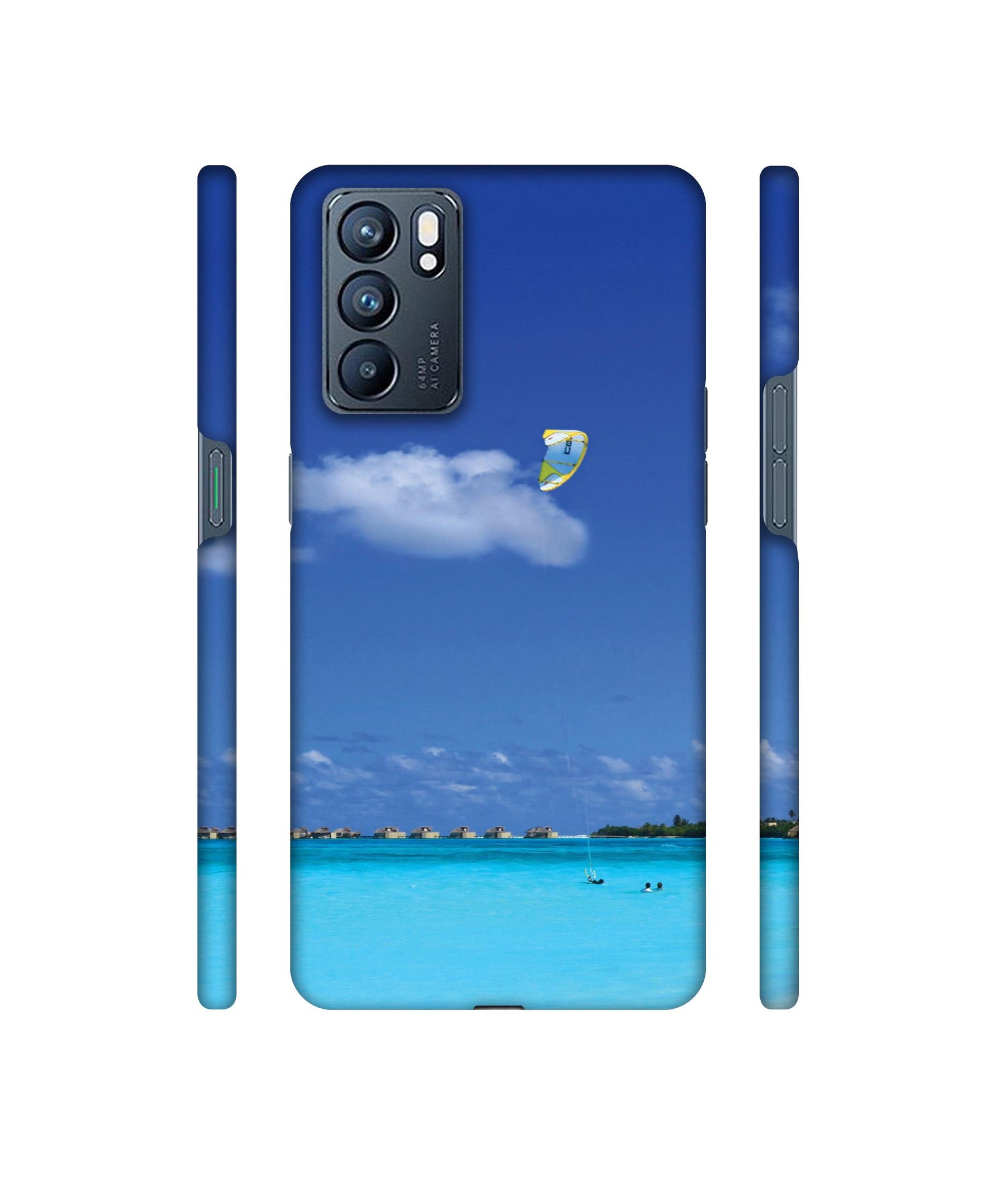 Maldivies Ocean Designer Hard Back Cover for Oppo Reno6 5G