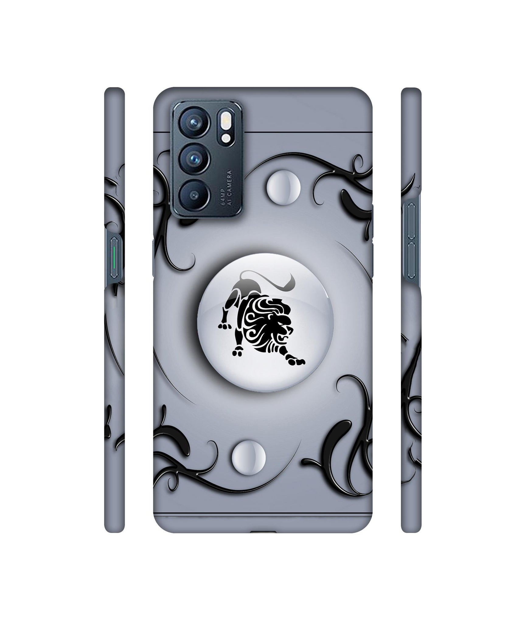 Leo Designer Hard Back Cover for Oppo Reno6 5G