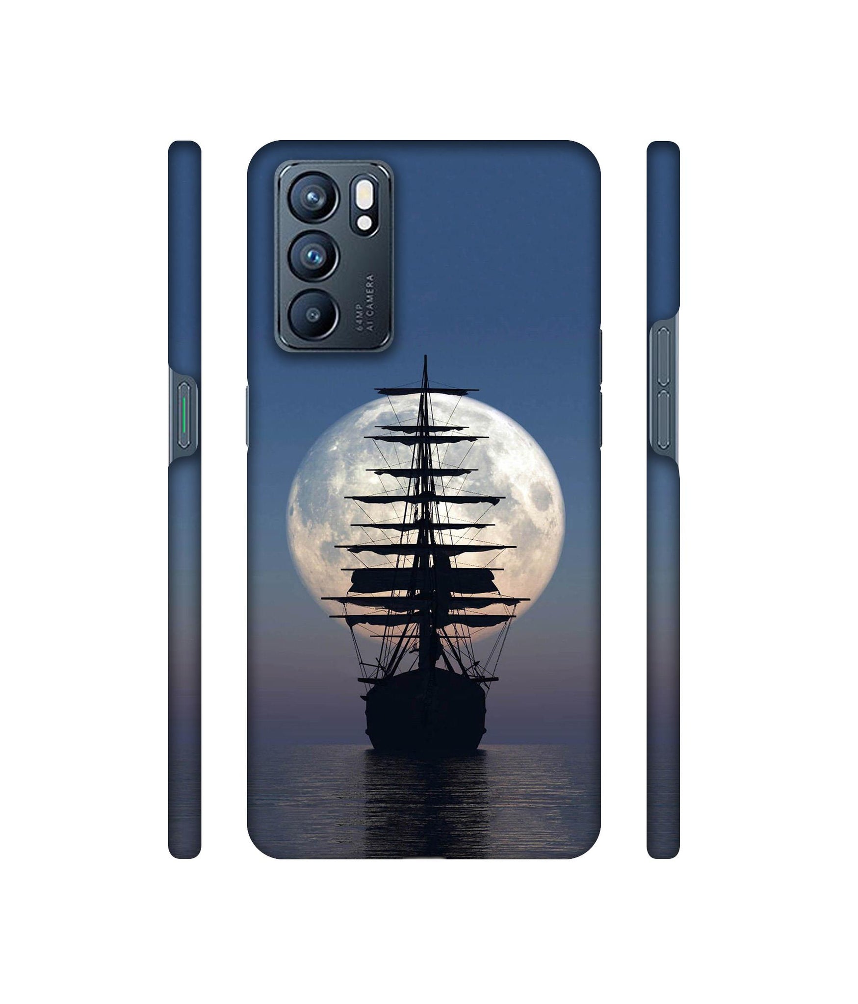 Sea Sunset Designer Hard Back Cover for Oppo Reno6 5G