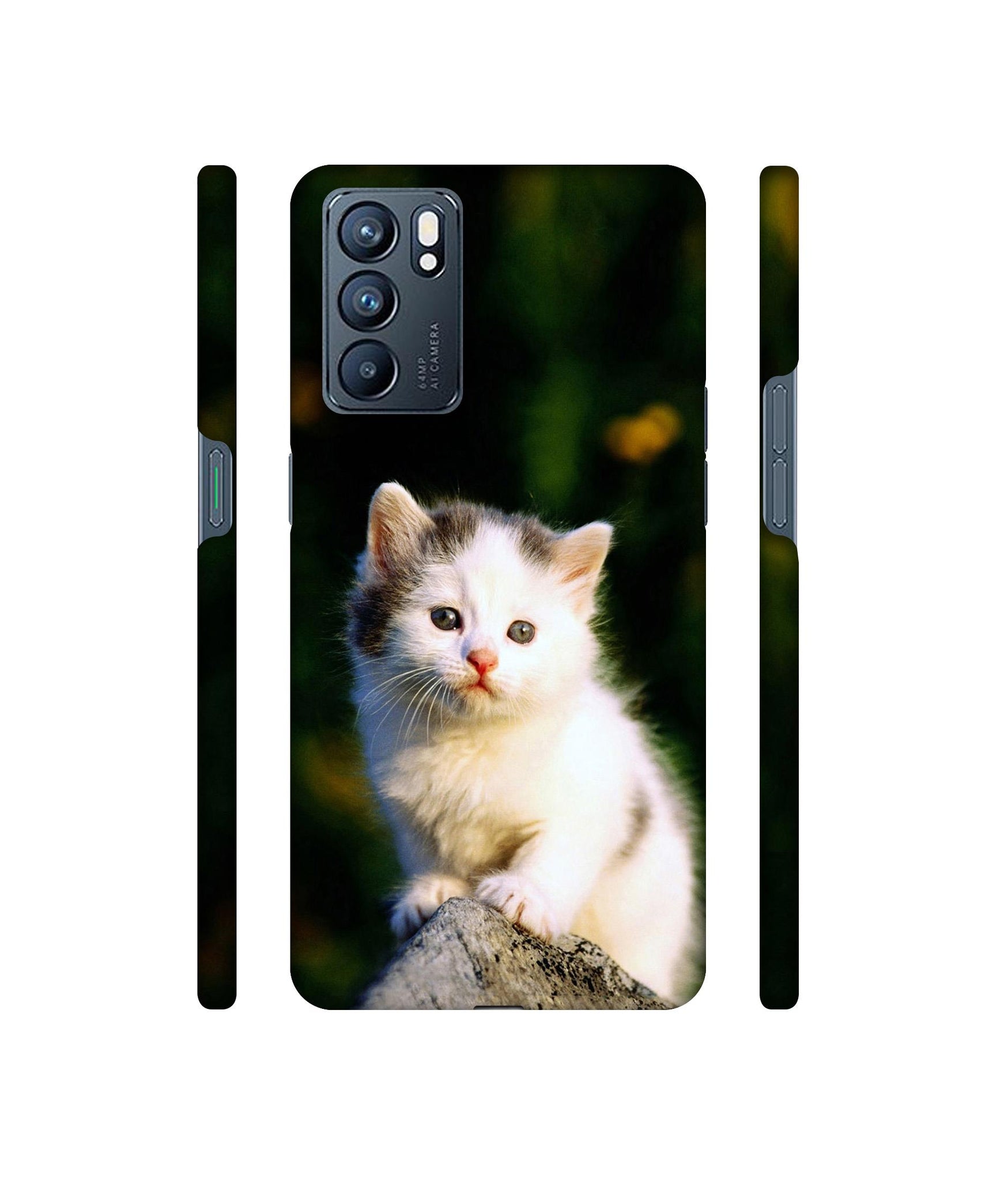 Sweet Cat Designer Hard Back Cover for Oppo Reno6 5G
