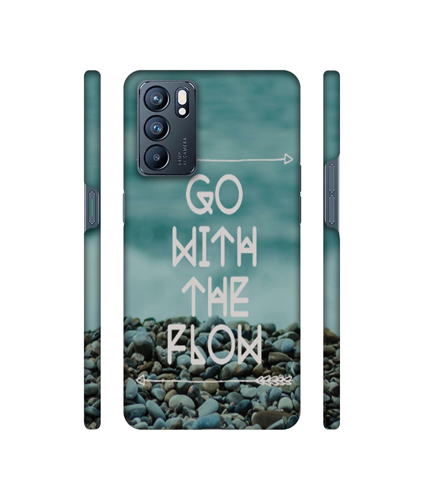 Arrow Designer Hard Back Cover for Oppo Reno6 5G