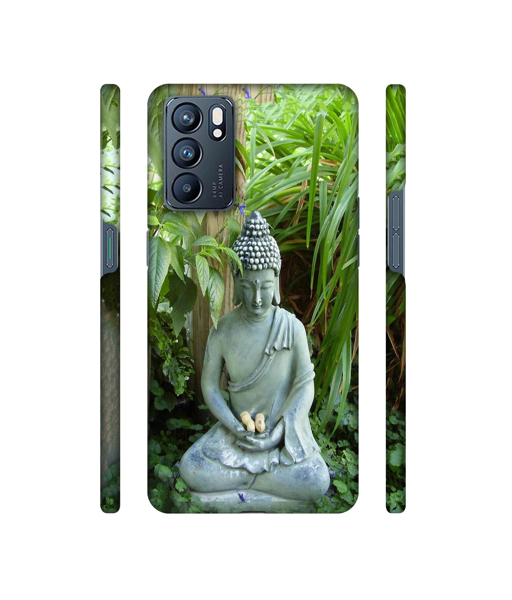 Buddhism Designer Hard Back Cover for Oppo Reno6 5G