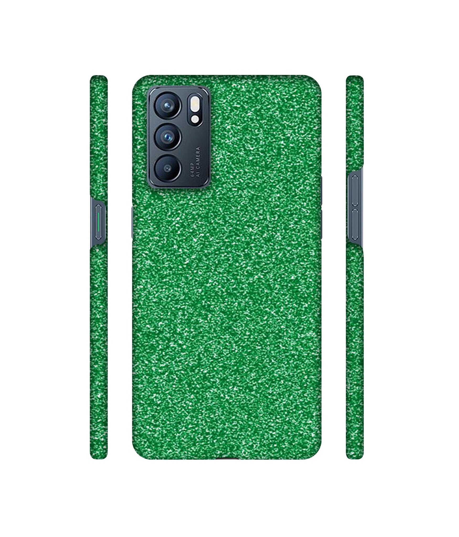 Green Grass Designer Hard Back Cover for Oppo Reno6 5G