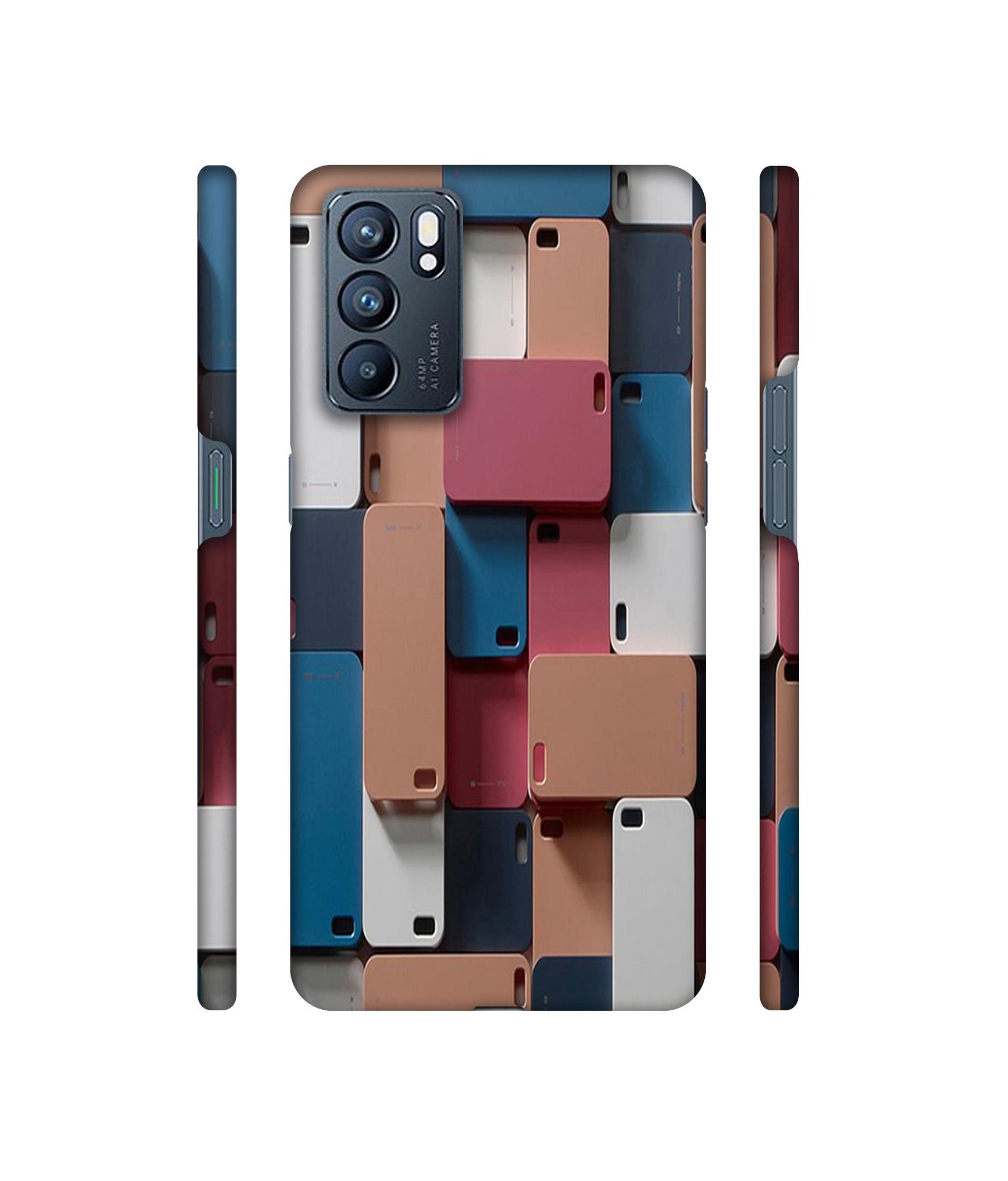Mobile Cover Designer Hard Back Cover for Oppo Reno6 5G