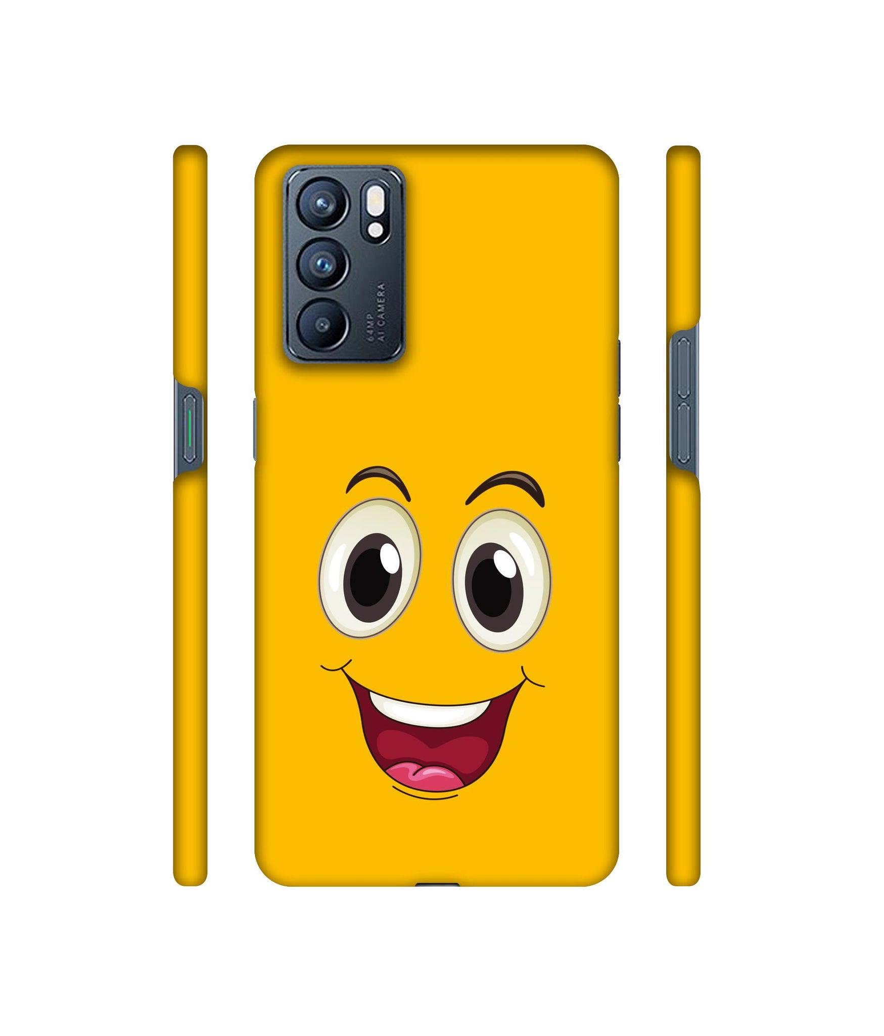 Wow Face Designer Hard Back Cover for Oppo Reno6 5G