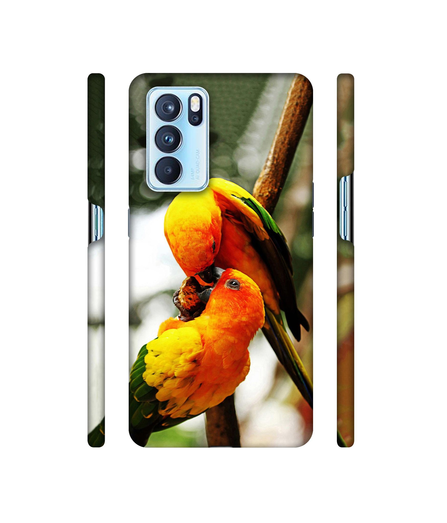 Love Bards Designer Hard Back Cover for Oppo Reno6 Pro 5G