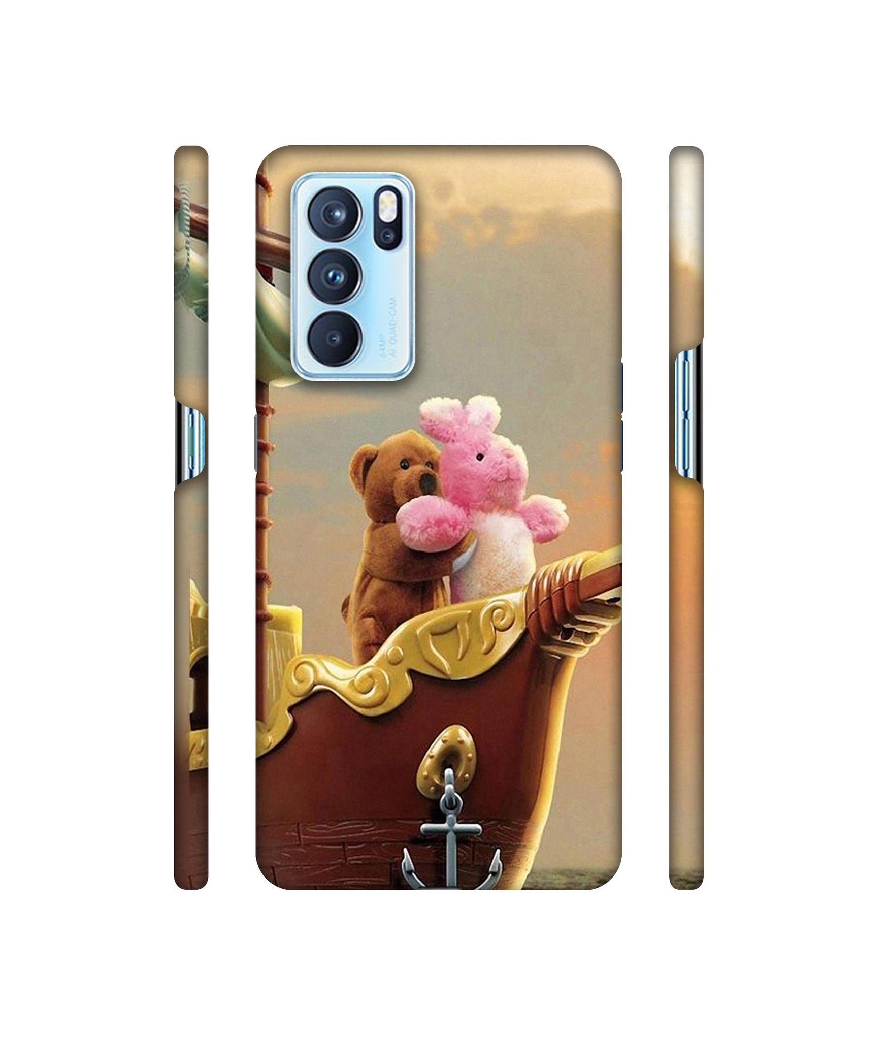 Funny Titanic Designer Hard Back Cover for Oppo Reno6 Pro 5G