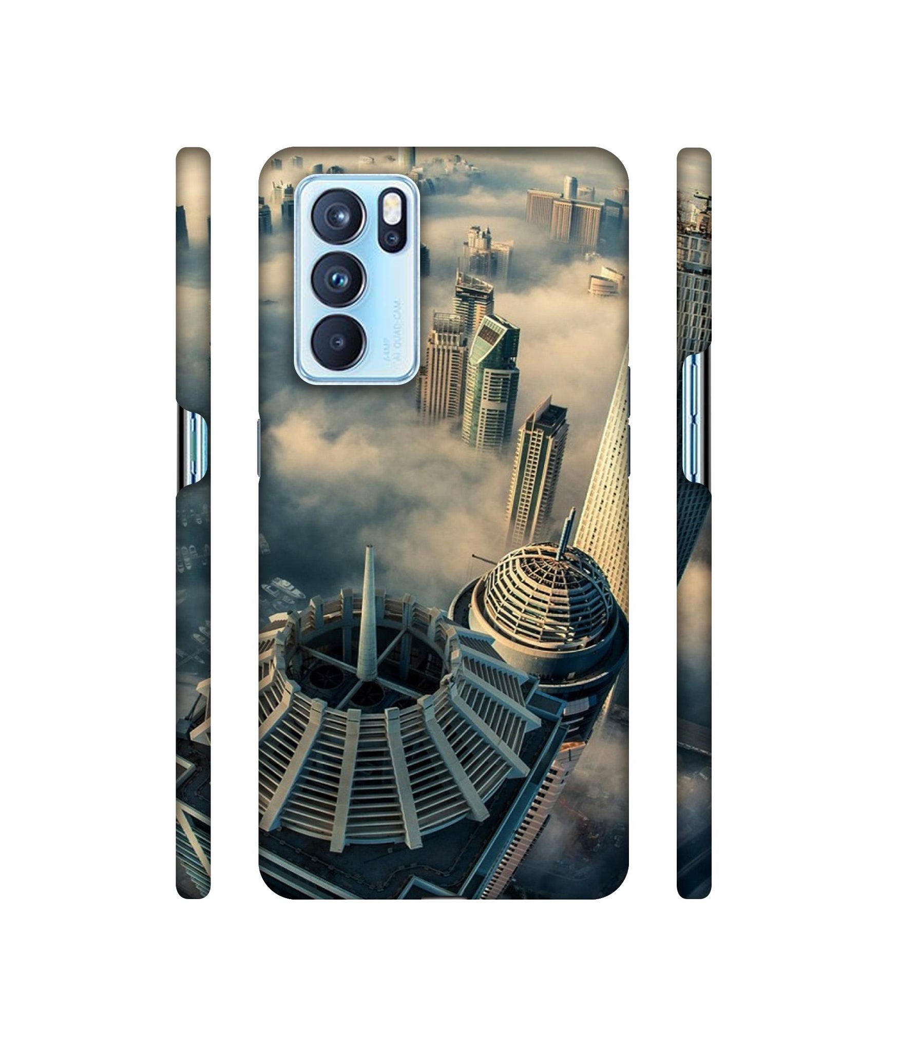 City Scapes Designer Hard Back Cover for Oppo Reno6 Pro 5G