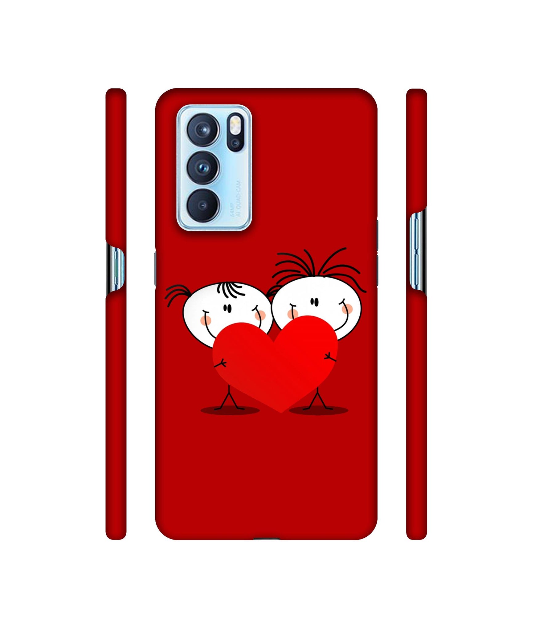 Valentines Day Designer Hard Back Cover for Oppo Reno6 Pro 5G