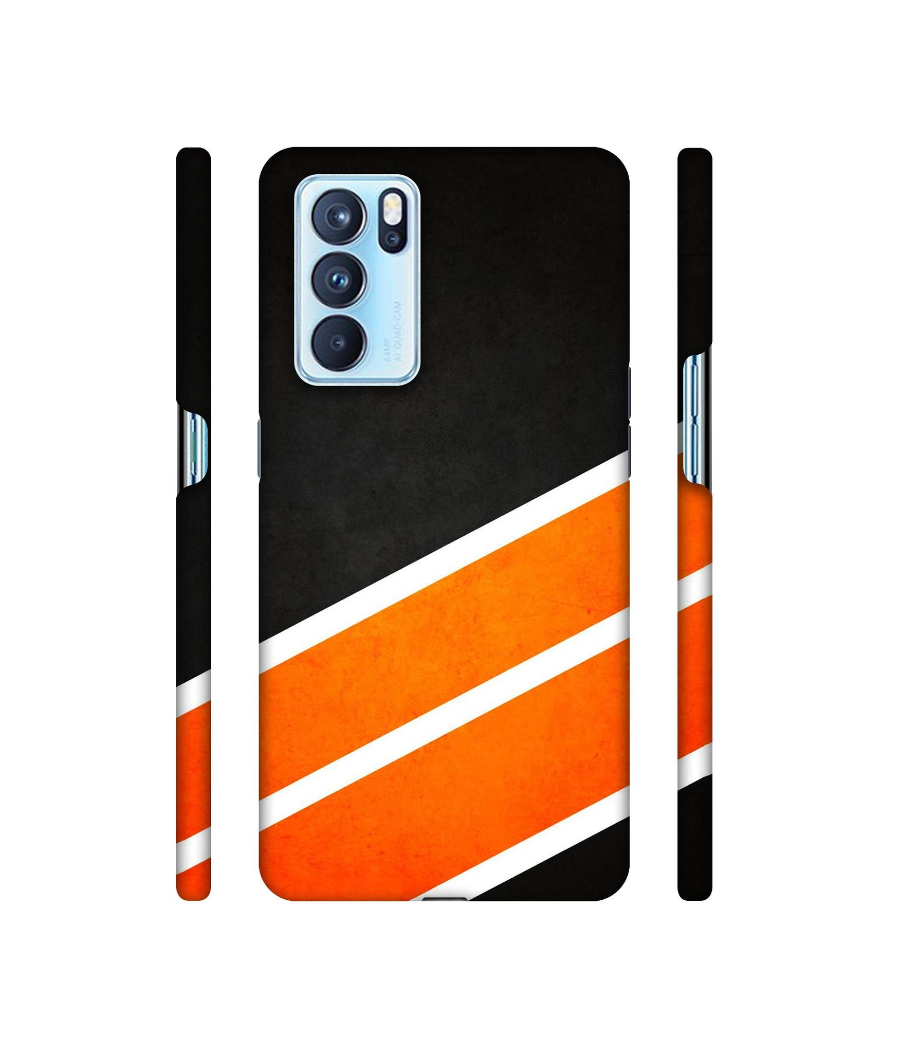 Abstract Pattern Designer Hard Back Cover for Oppo Reno6 Pro 5G