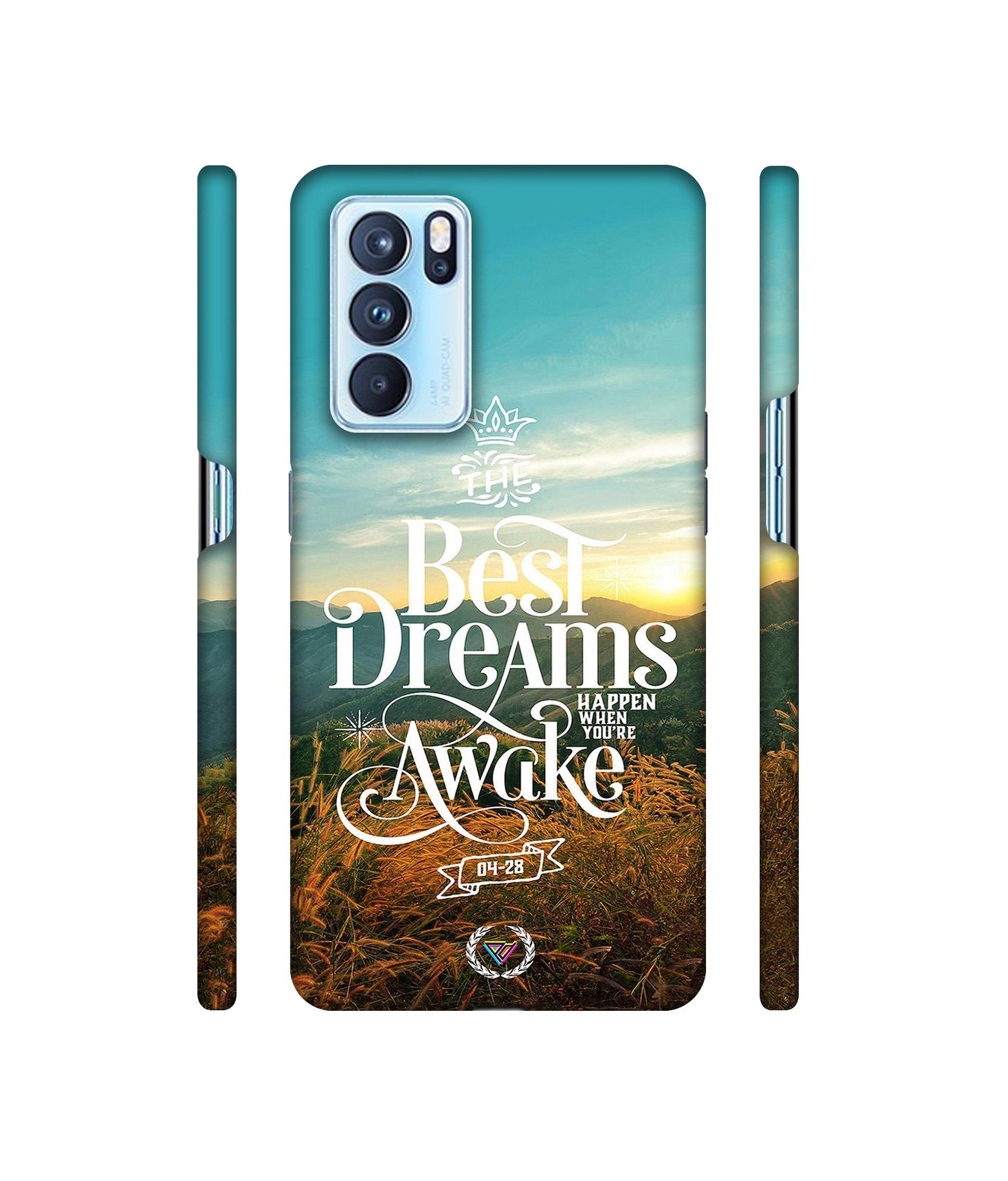 Dreams Designer Hard Back Cover for Oppo Reno6 Pro 5G