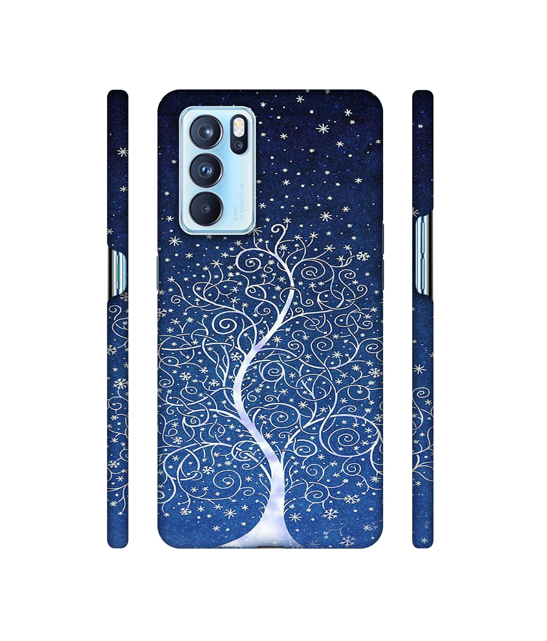 Magic Tree Designer Hard Back Cover for Oppo Reno6 Pro 5G